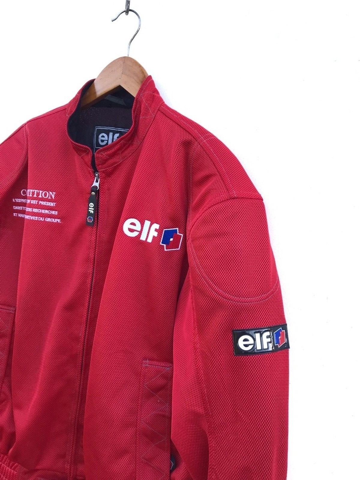 Sports Specialties Elf Racing Red Bikers Jacket Elf Motorsports Racing Jacket Size US M / EU 48-50 / 2 - 3 Thumbnail