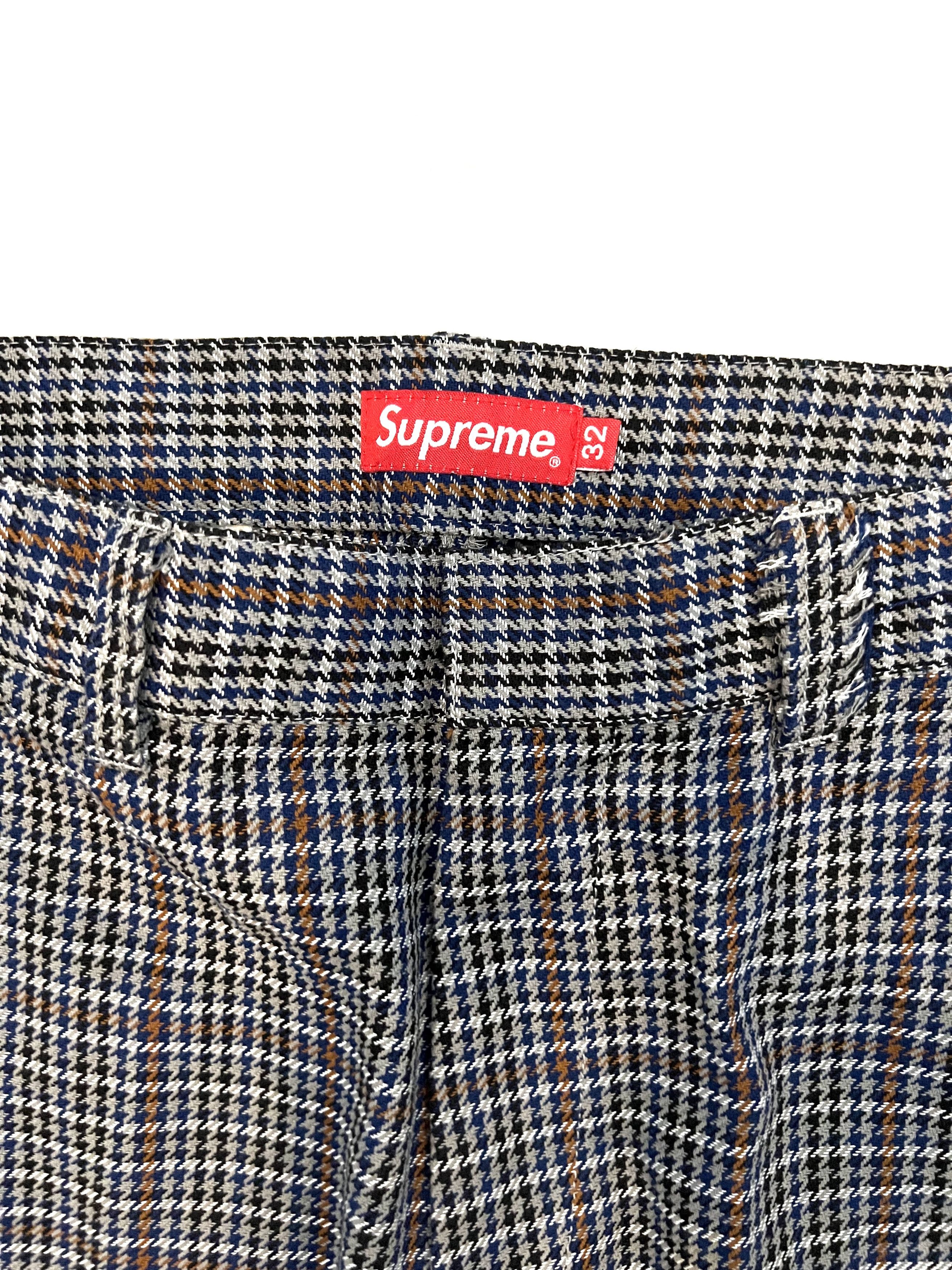 Supreme Supreme Houndstooth Work Pants | Grailed