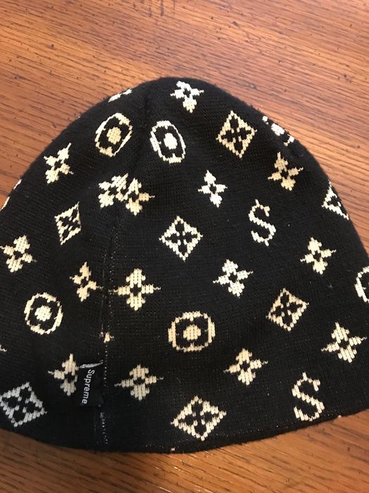 Supreme beanie 2024 louis vuitton