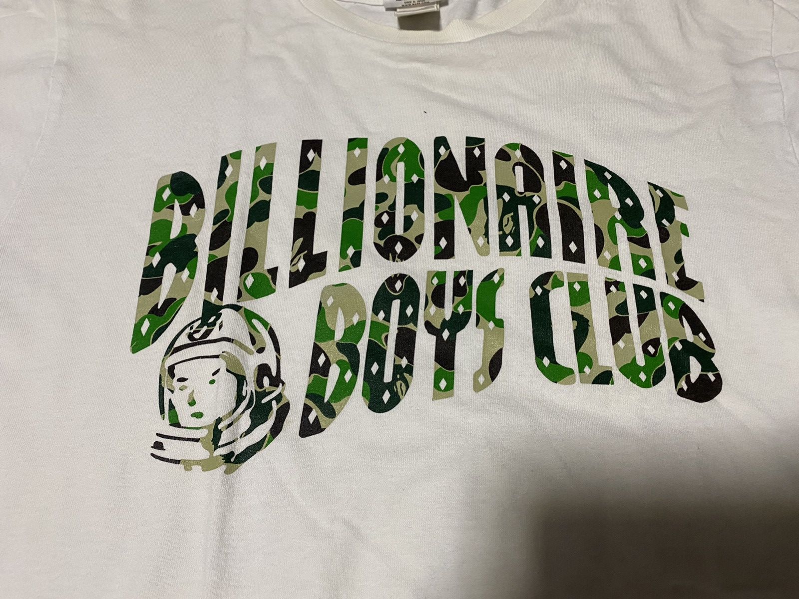 Bape [RARE] bape × billionaire boys club tee white Size US L / EU 52-54 / 3 - 2 Thumbnail