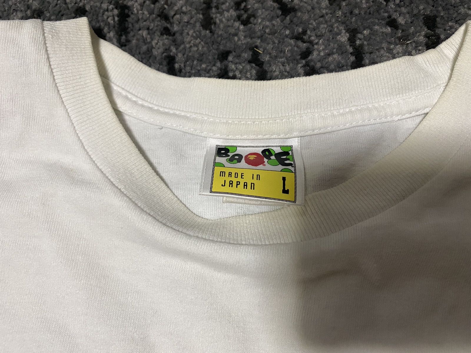 Bape [RARE] bape × billionaire boys club tee white Size US L / EU 52-54 / 3 - 5 Thumbnail