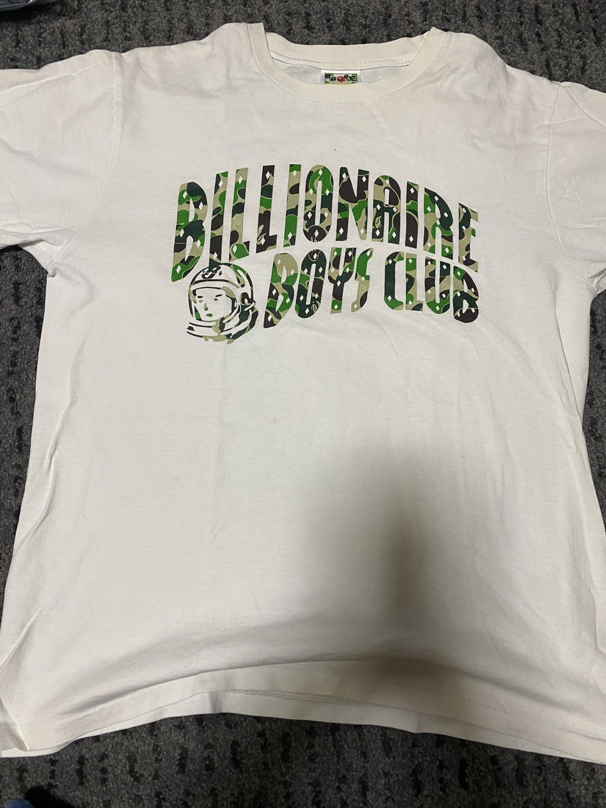 Bape [RARE] bape × billionaire boys club tee white Size US L / EU 52-54 / 3 - 1 Thumbnail