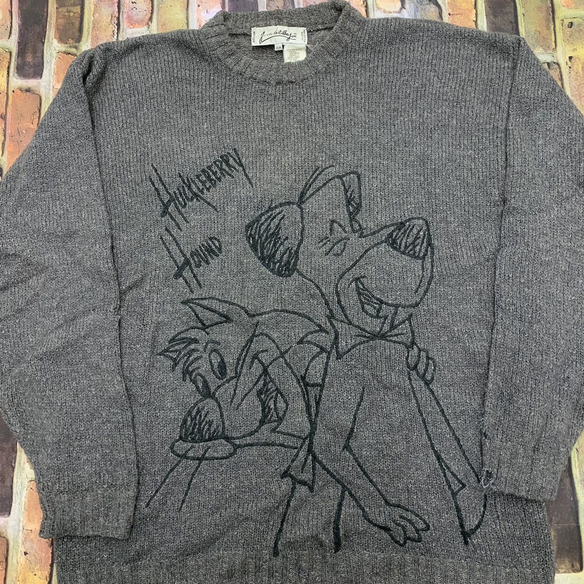 Jean Charles De Castelbajac × Vintage Vintage Huckleberry Hound sweater Size US M / EU 48-50 / 2 - 3 Thumbnail