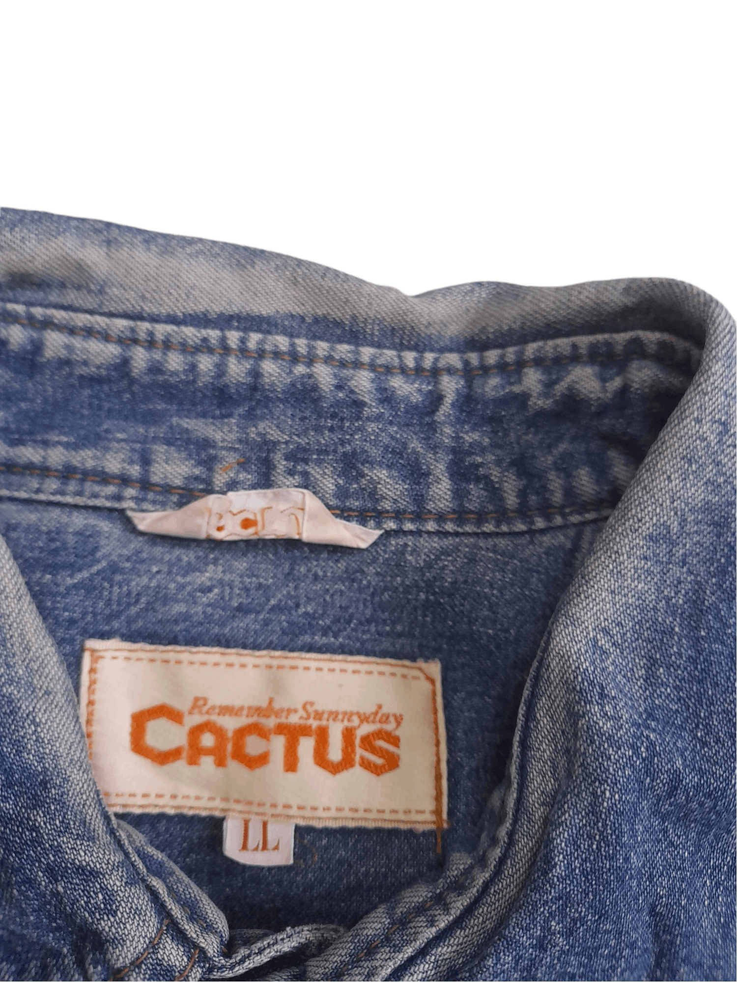 Travis Scott × Vintage 80s Cactus Denim Jacket (E379) Size US S / EU 44-46 / 1 - 5 Thumbnail