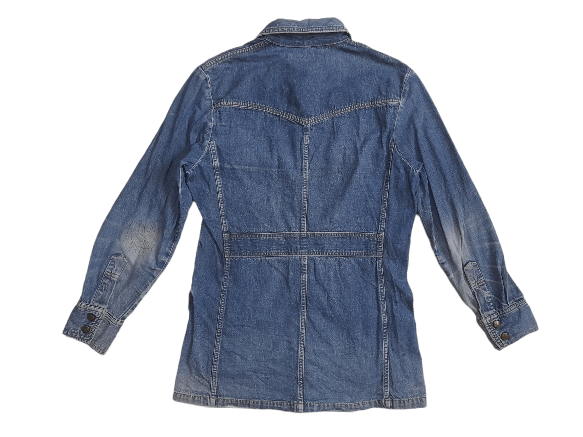Travis Scott × Vintage 80s Cactus Denim Jacket (E379) Size US S / EU 44-46 / 1 - 6 Thumbnail
