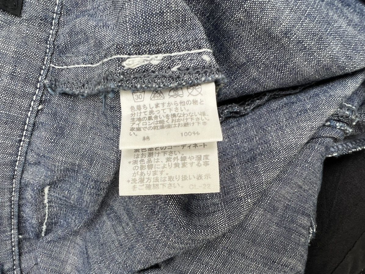 Issey Miyake Mercibeaucoup Miyake Drop Crotch Chambray Work Trouser Size US 29 - 21 Thumbnail