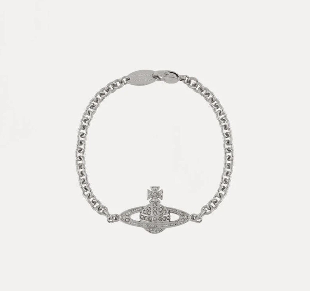 Vivienne Westwood Rhodium Silver Bracelet