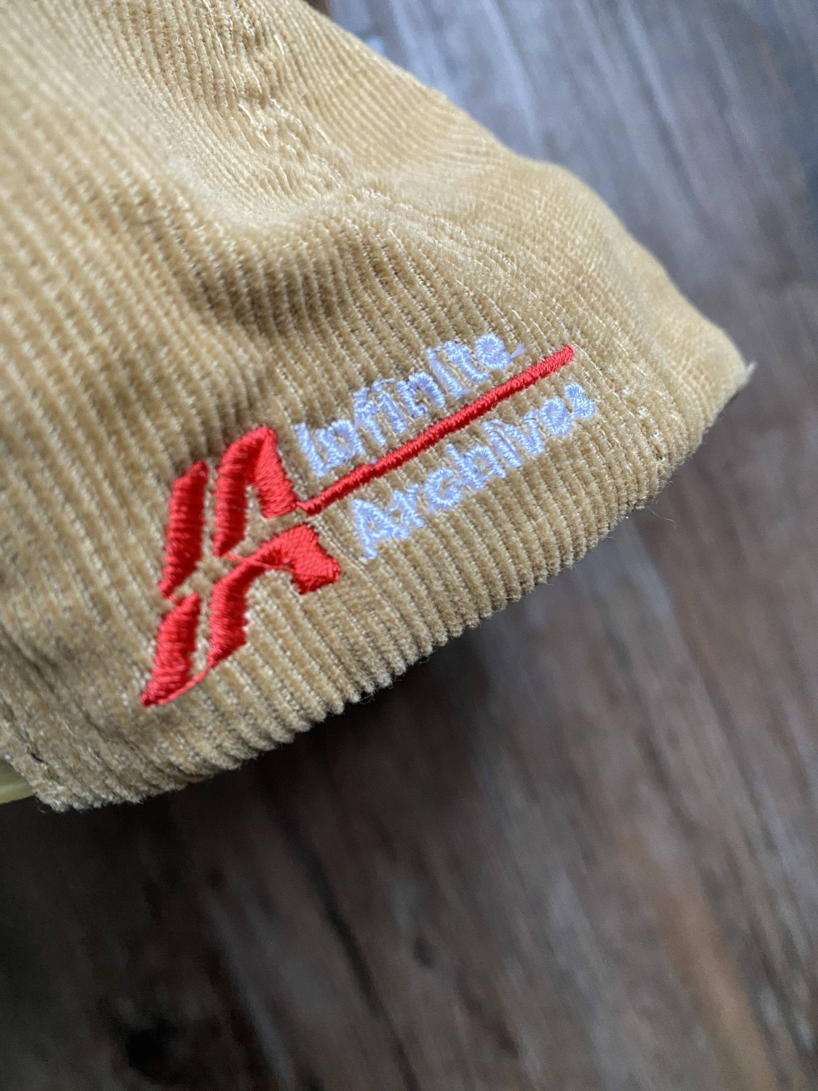 Infinite Archives Infinite Archives Logo Corduroy Cap Size ONE SIZE - 4 Thumbnail