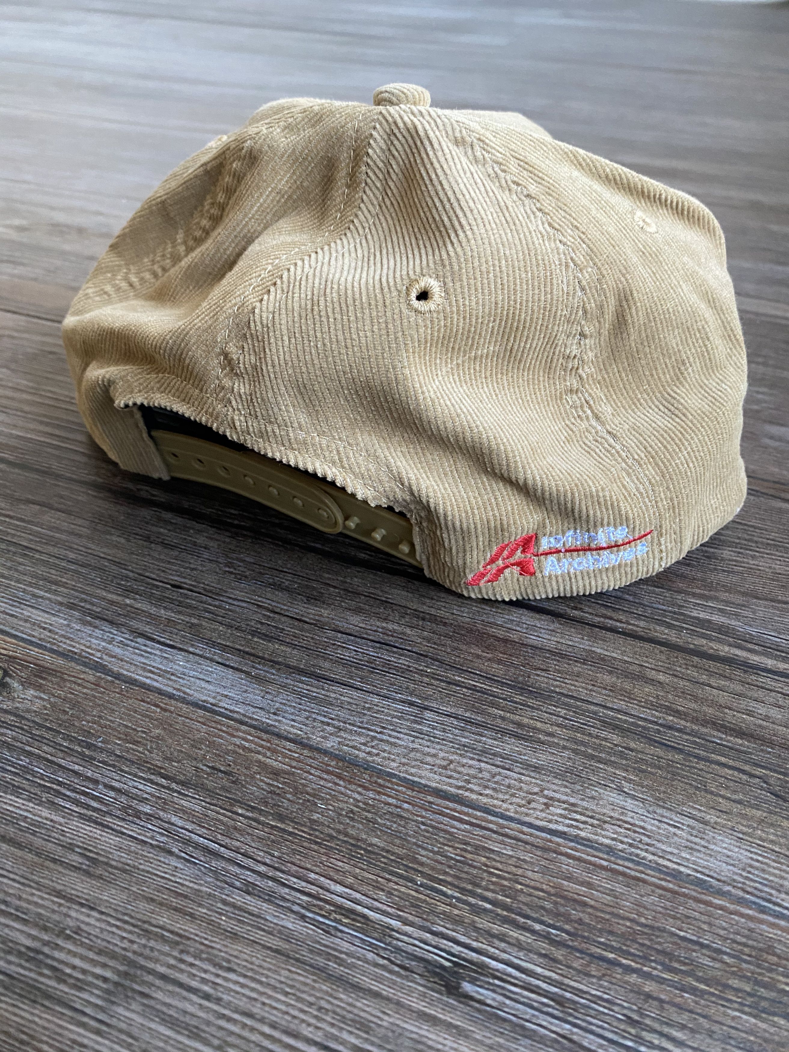 Infinite Archives Infinite Archives Logo Corduroy Cap Size ONE SIZE - 2 Thumbnail