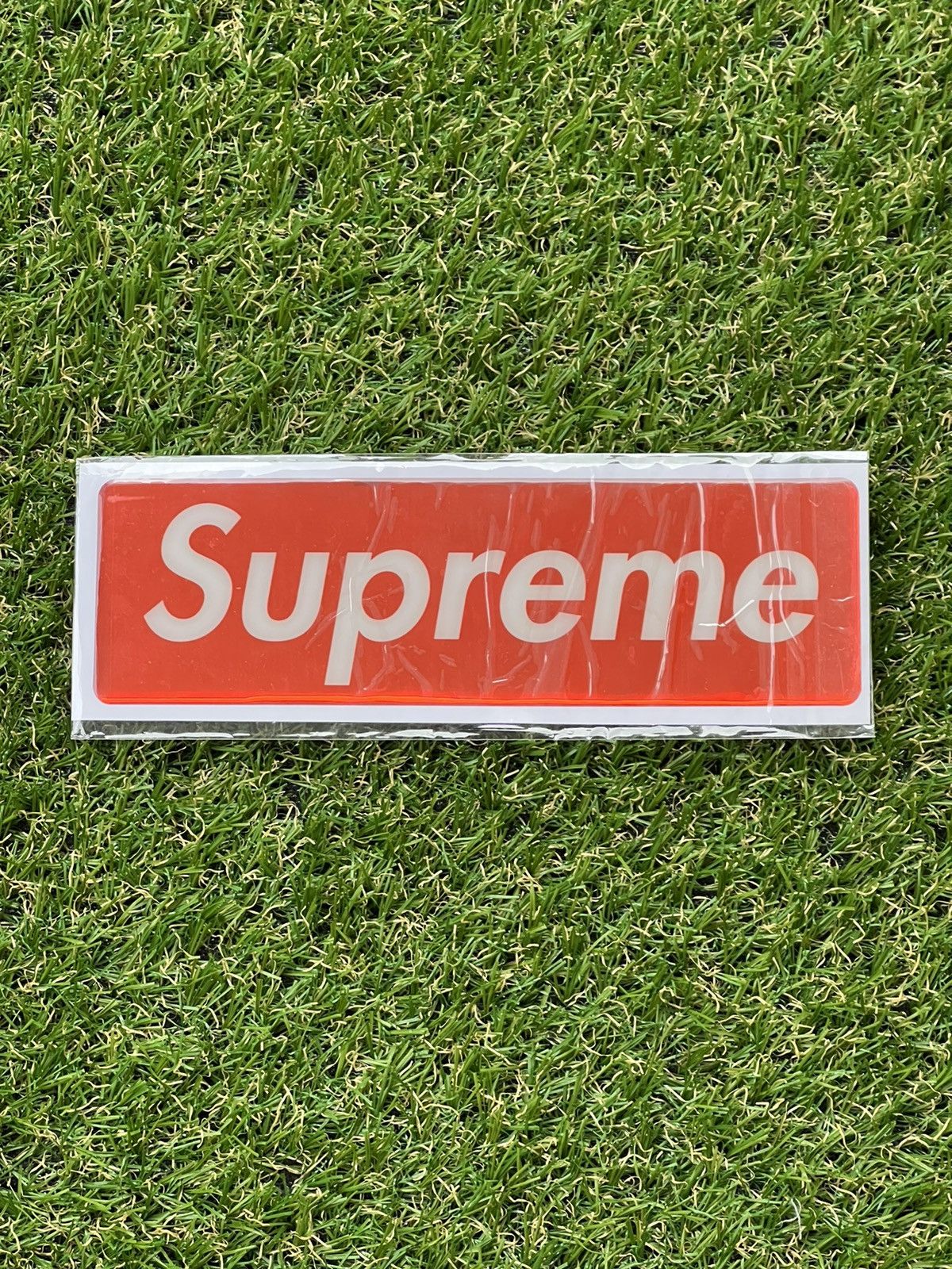 Supreme 2017 Supreme Raised Box Logo Sticker Size ONE SIZE - 1 Thumbnail