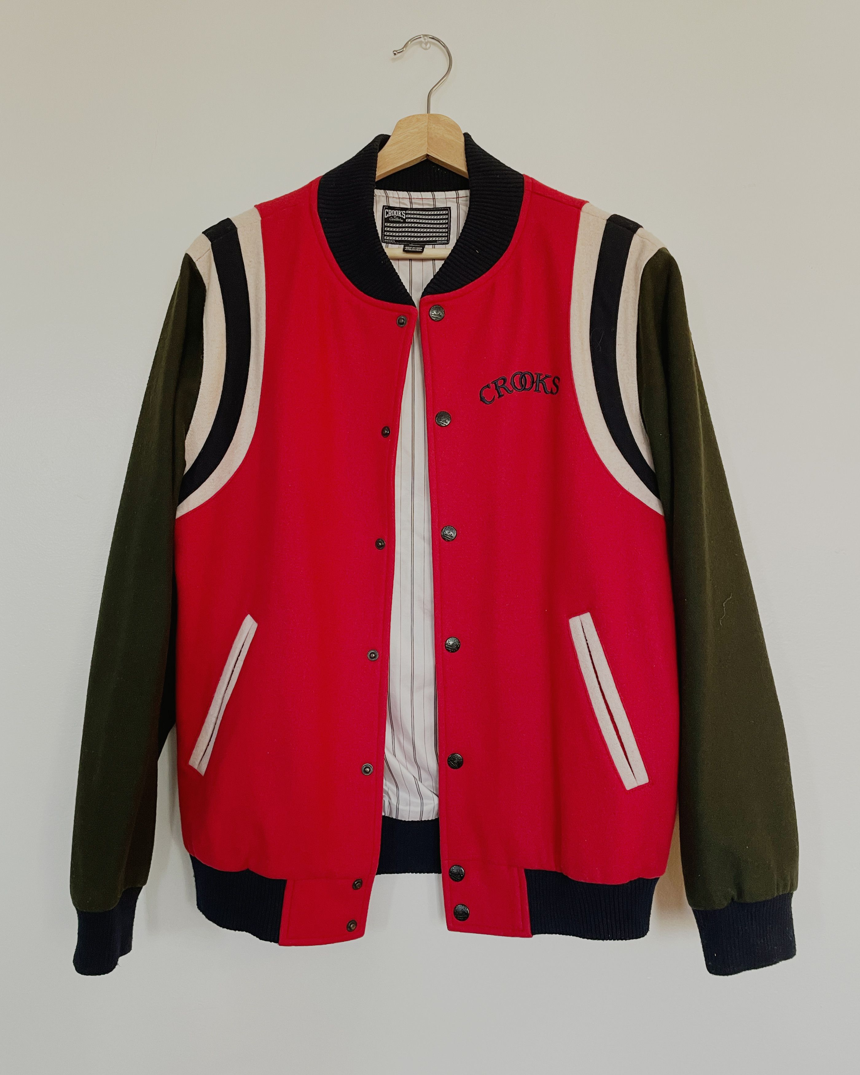 Crooks & Castles Crooks & Castles Vintage Varsity Jacket