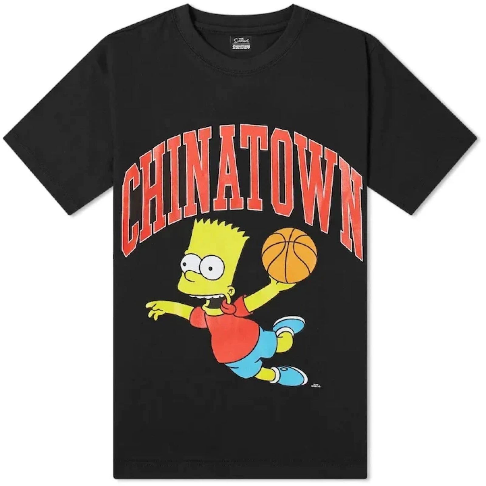 NWT CHINATOWN MARKET X THE SIMPSONS AIR BART BLACK T-SHIRT M