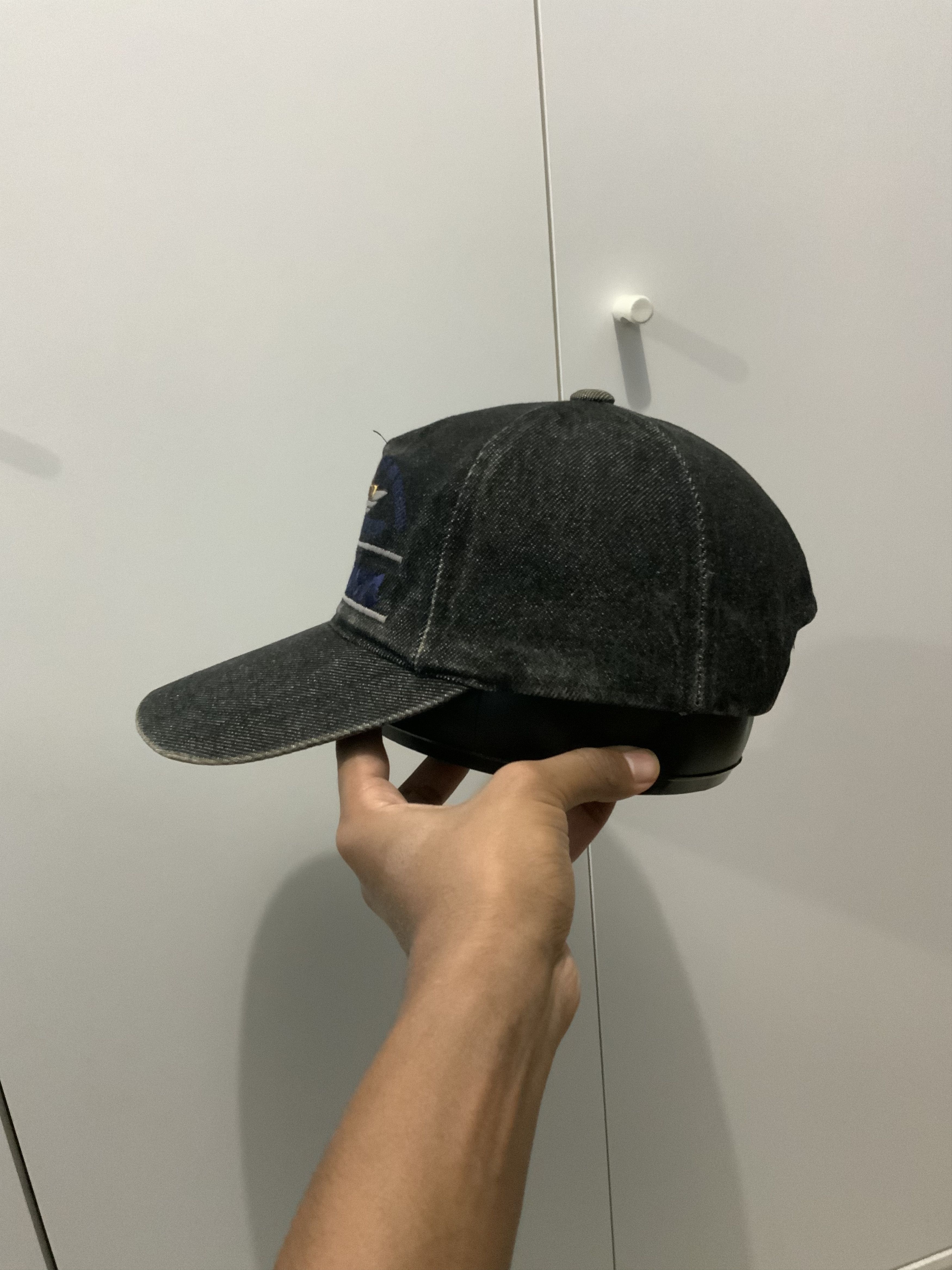 Denime Vintage Front Runner Explosion Denim Hat Size ONE SIZE - 7 Thumbnail