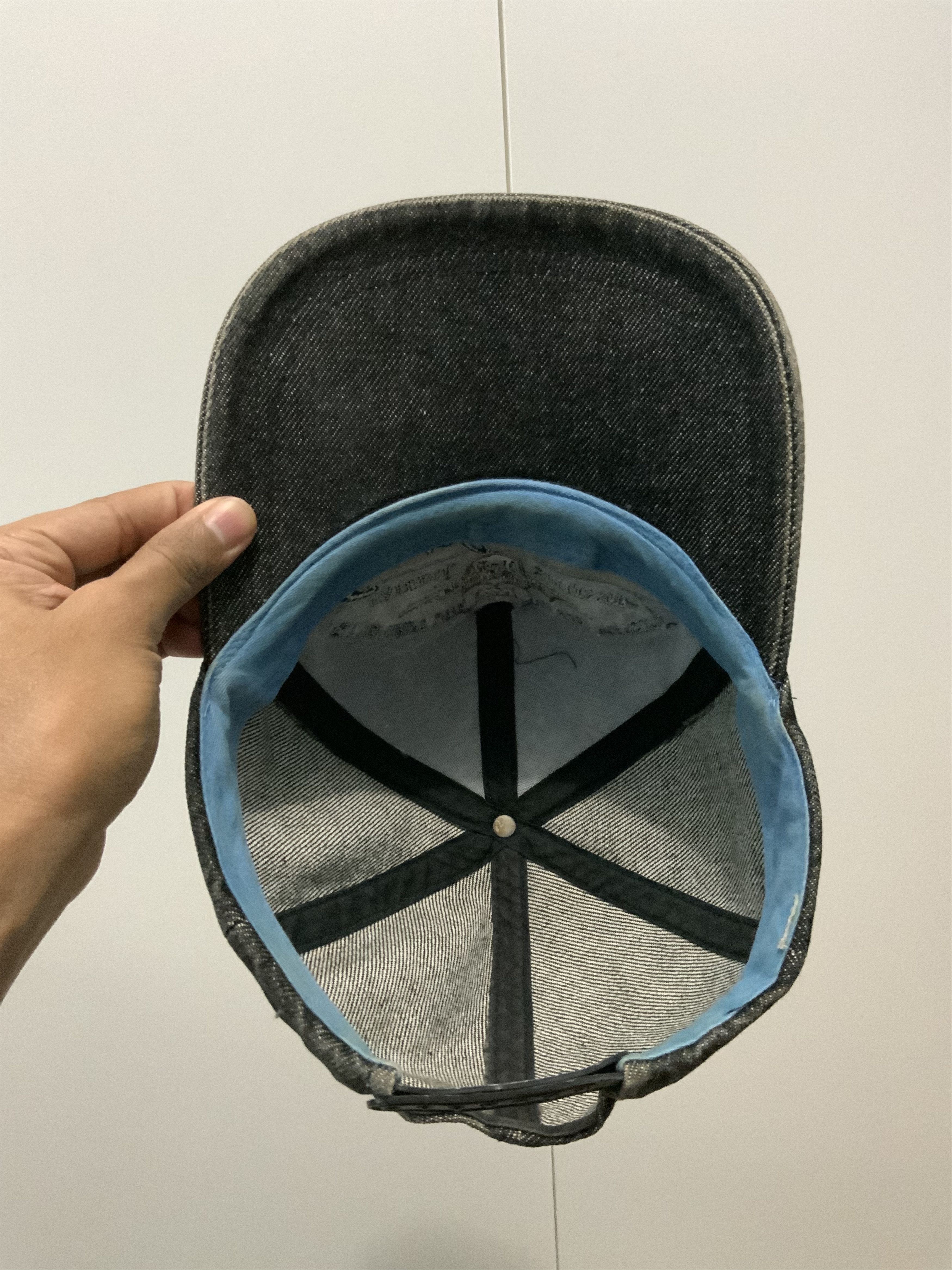 Denime Vintage Front Runner Explosion Denim Hat Size ONE SIZE - 10 Thumbnail