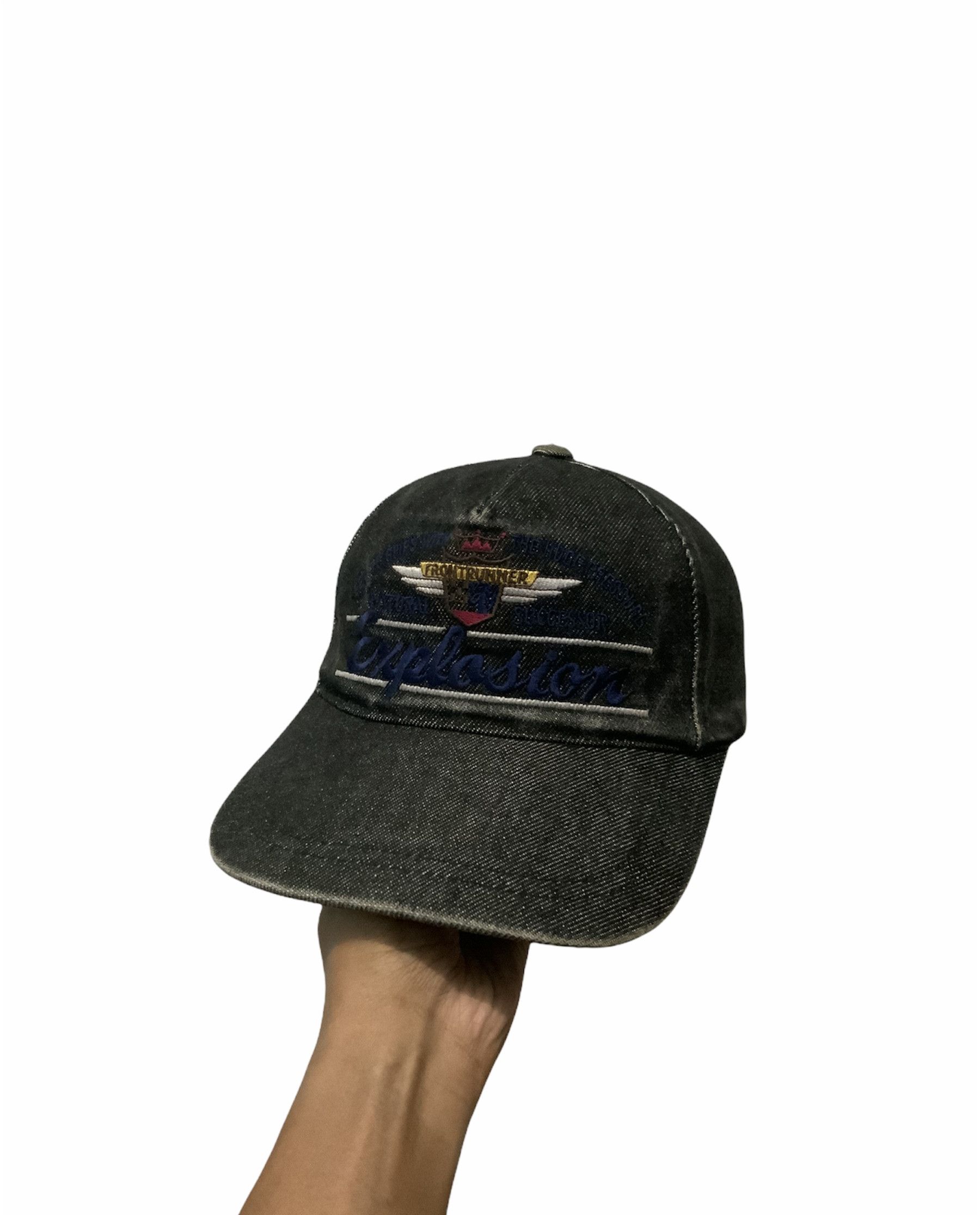Denime Vintage Front Runner Explosion Denim Hat Size ONE SIZE - 1 Thumbnail