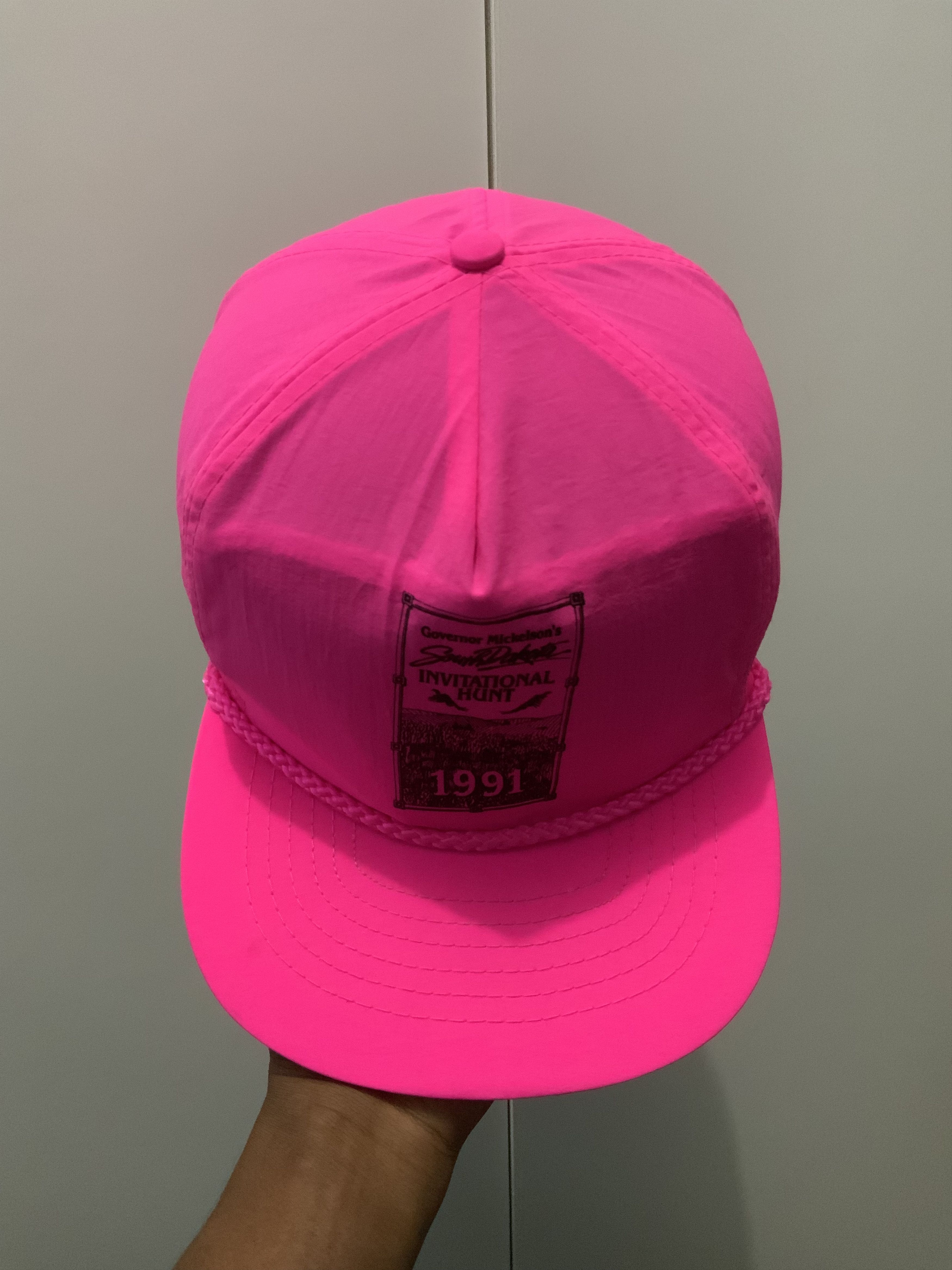 Vintage Vintage South Dakata Invitational Hunt Nylon Hat Size ONE SIZE - 6 Thumbnail