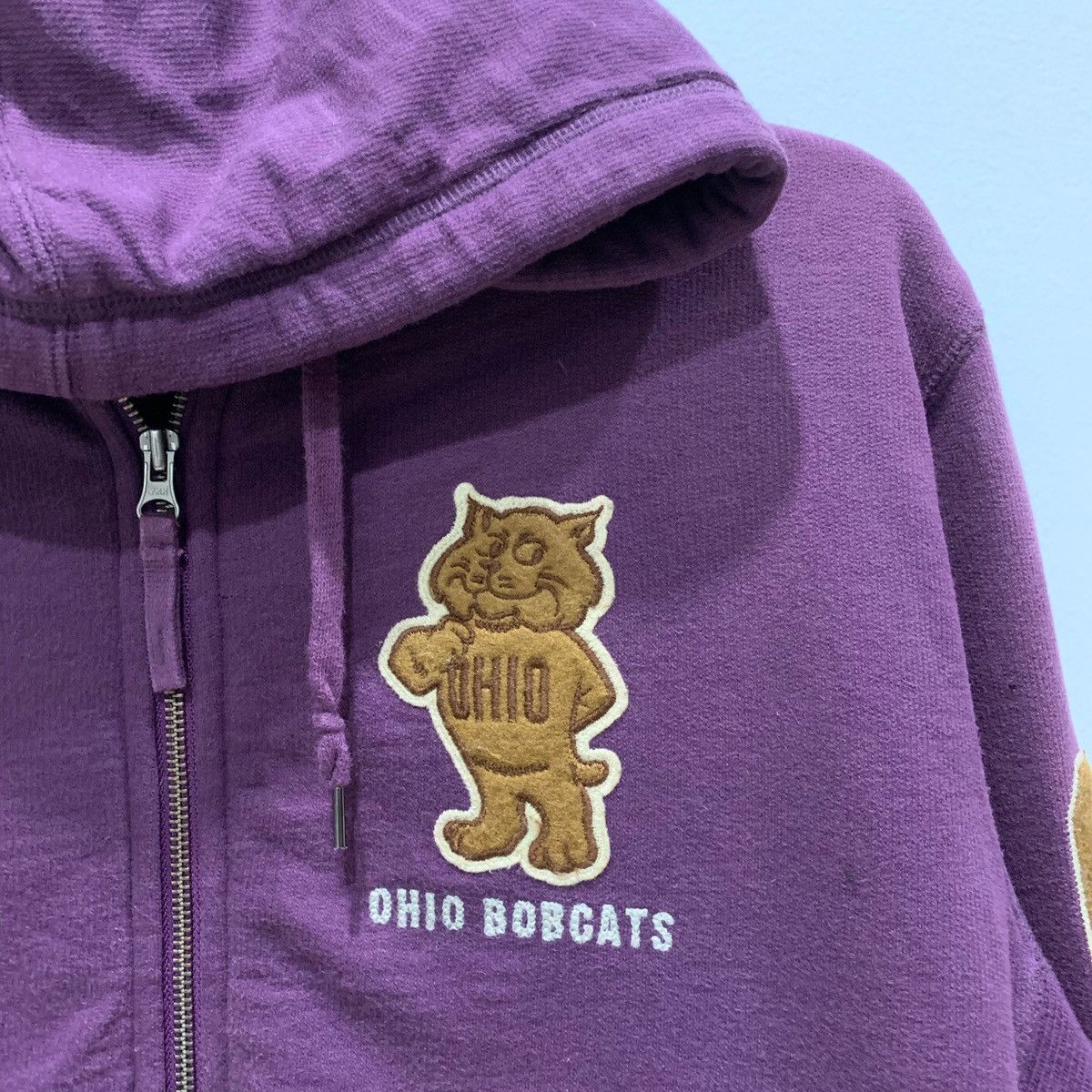 Japanese Brand × Vintage OHIO BOBCATS Hoodie big logo Size L Size US L / EU 52-54 / 3 - 4 Thumbnail