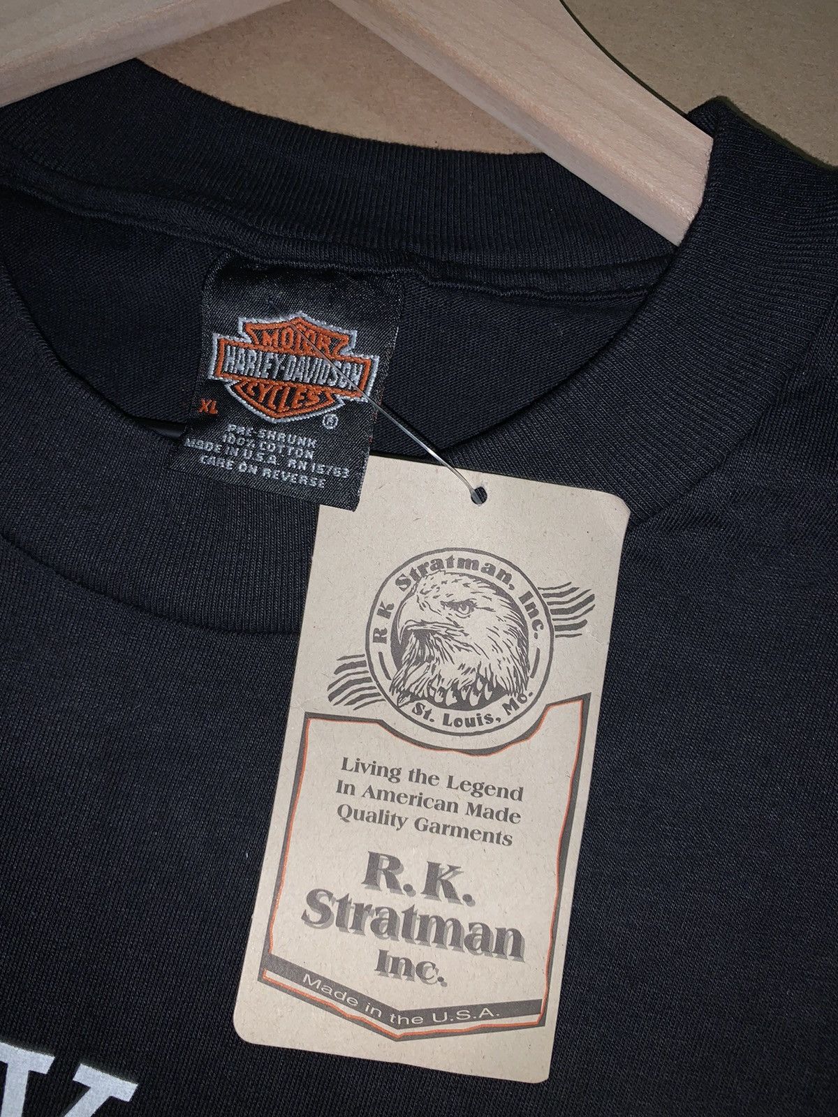 Harley Davidson × Vintage Vintage Harley Davidson Anchorage Alaska Shirt Size US XL / EU 56 / 4 - 6 Thumbnail