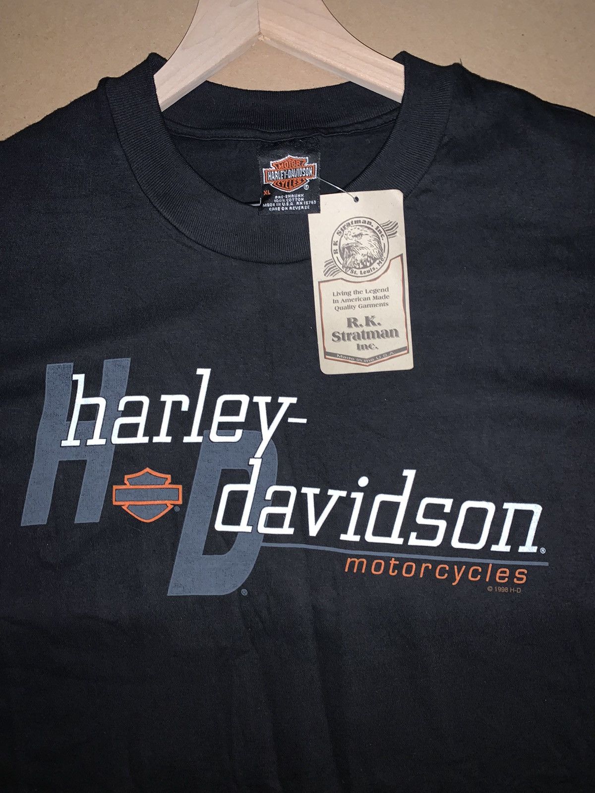 Harley Davidson × Vintage Vintage Harley Davidson Anchorage Alaska Shirt Size US XL / EU 56 / 4 - 4 Thumbnail