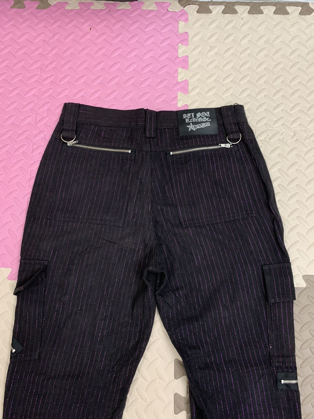 Sex Pot ReVeNGe Sex Pot Revenge Royal Class cargos pant zipper stripes cargo Size US 30 / EU 46 - 7 Thumbnail