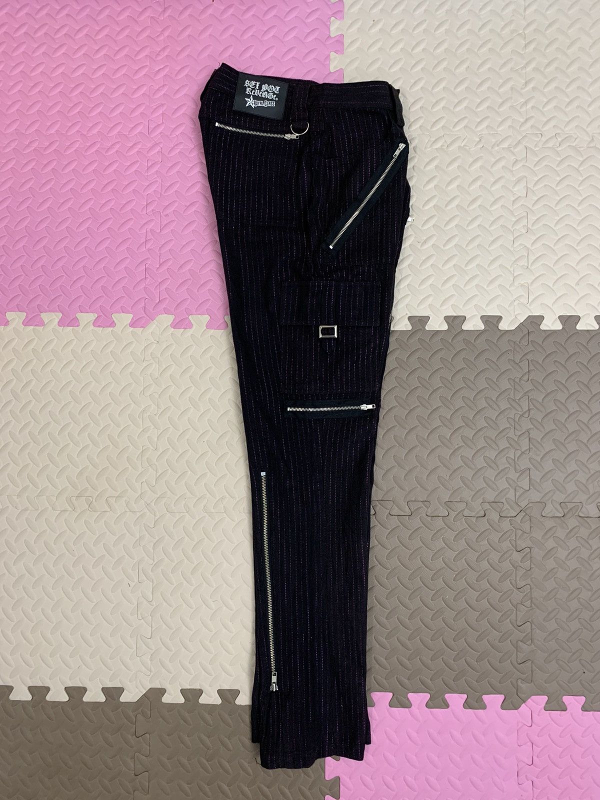 Sex Pot ReVeNGe Sex Pot Revenge Royal Class cargos pant zipper stripes cargo Size US 30 / EU 46 - 10 Thumbnail