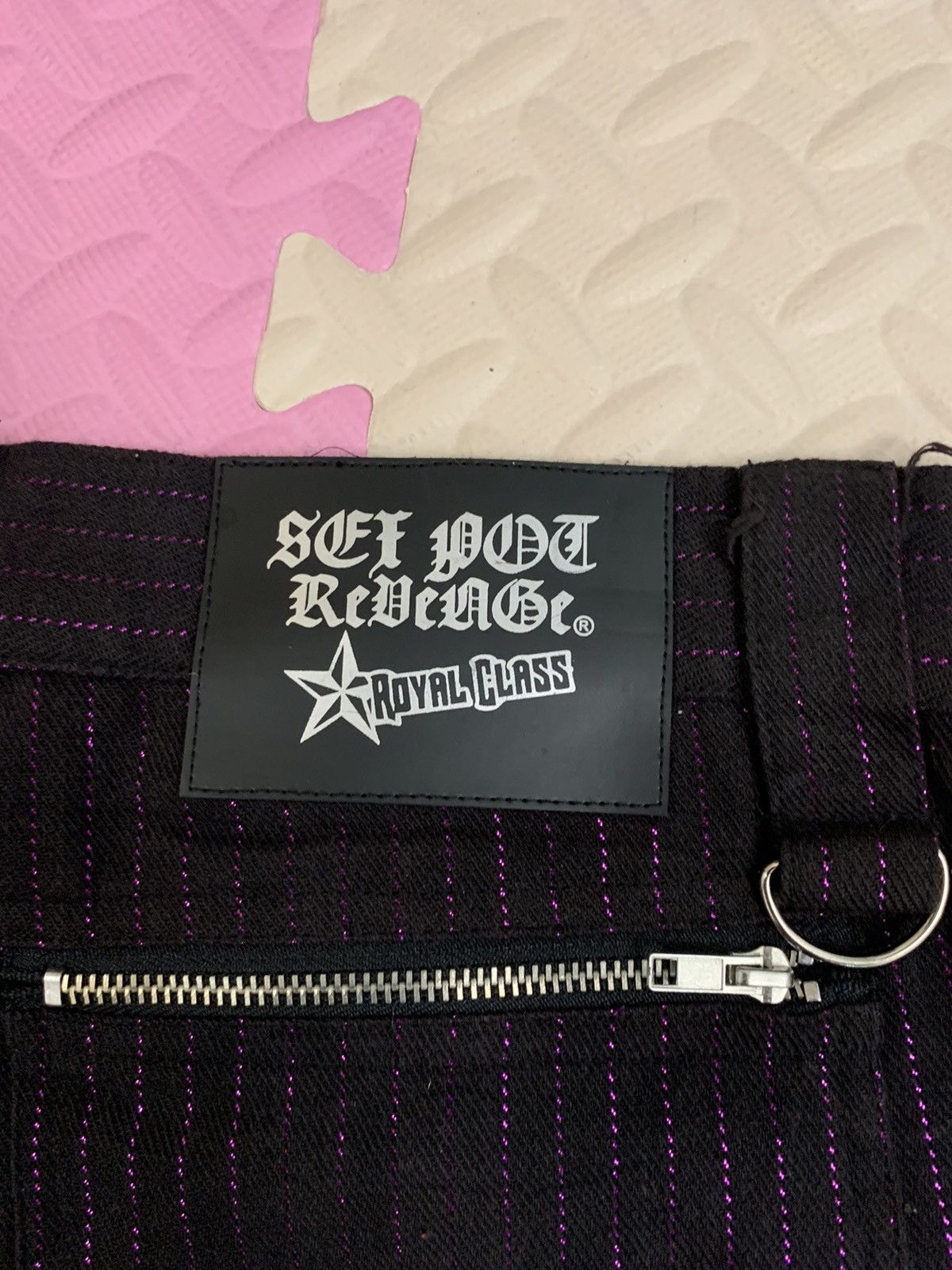 Sex Pot ReVeNGe Sex Pot Revenge Royal Class cargos pant zipper stripes cargo Size US 30 / EU 46 - 12 Thumbnail