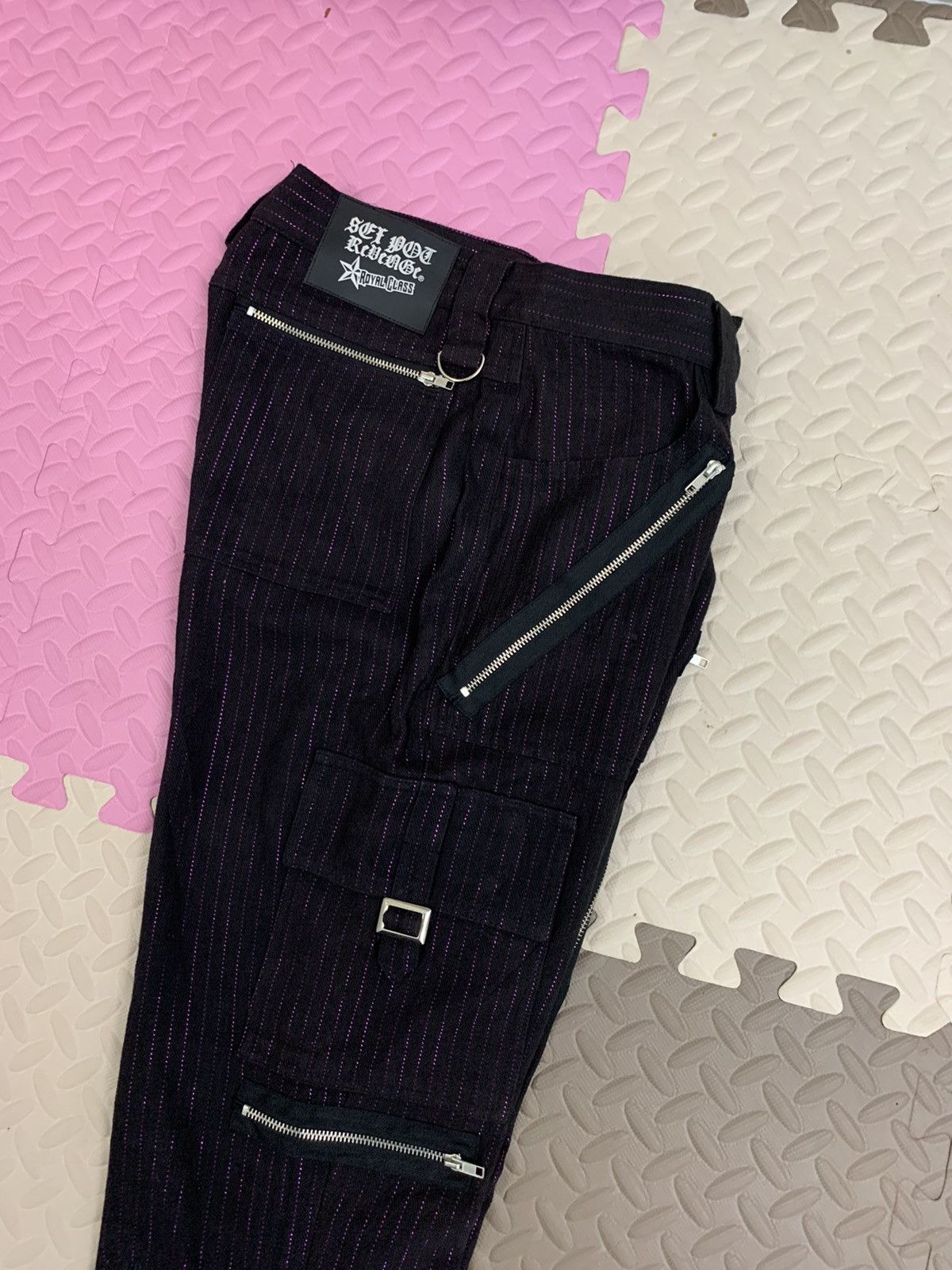 Sex Pot ReVeNGe Sex Pot Revenge Royal Class cargos pant zipper stripes cargo Size US 30 / EU 46 - 11 Thumbnail
