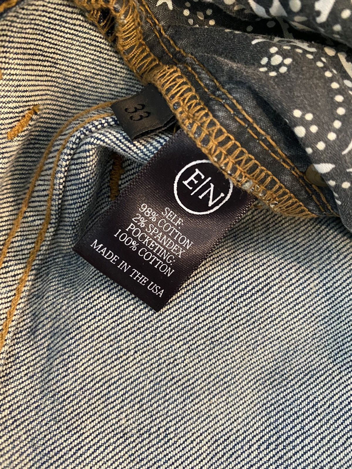 En Noir EN NIOR DENIM Size US 33 - 4 Thumbnail