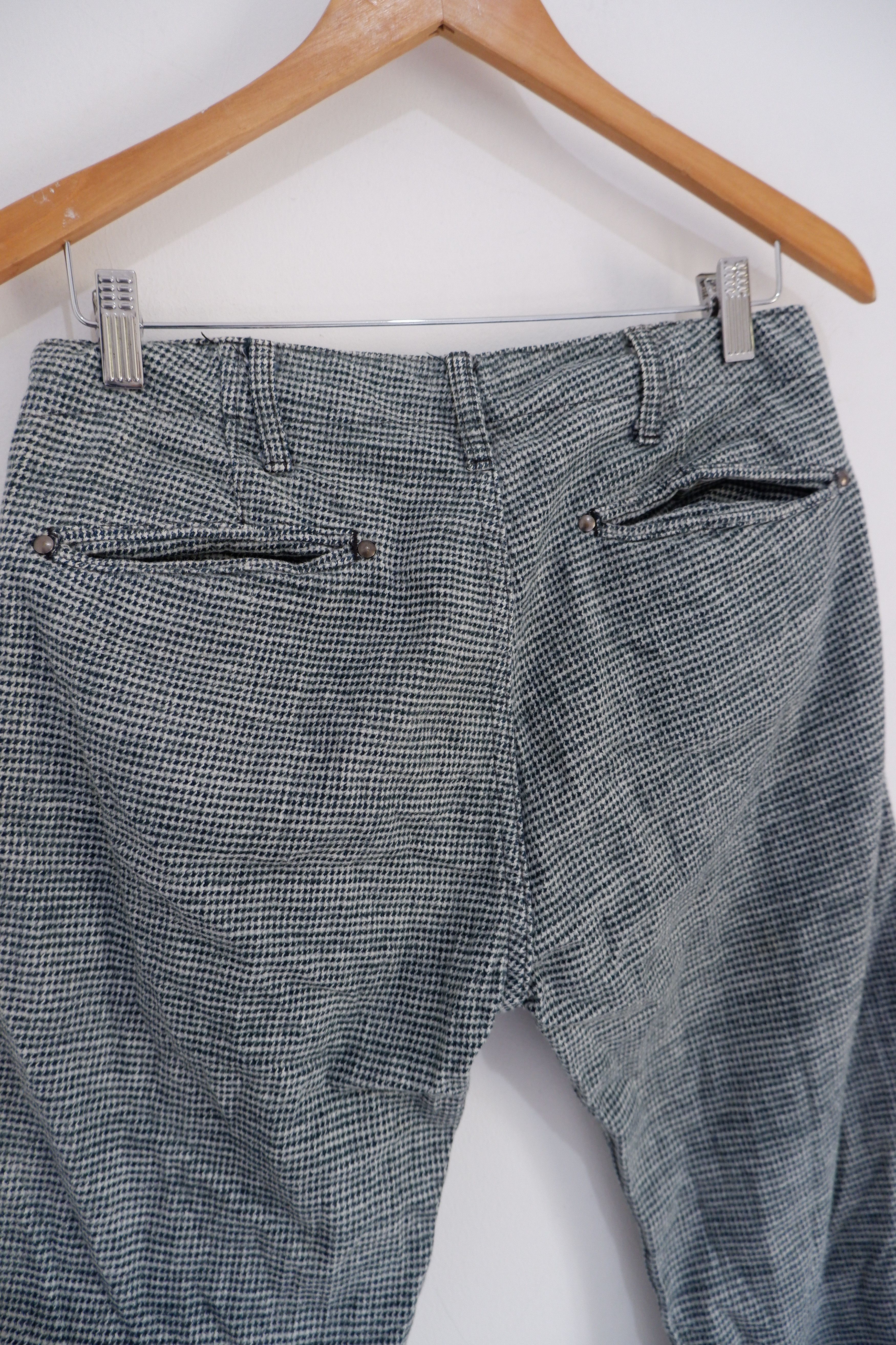 Pure Blue Japan Vintage Pure Blue Japan Leather Accent Pocket Long Pants Size US 30 / EU 46 - 6 Thumbnail