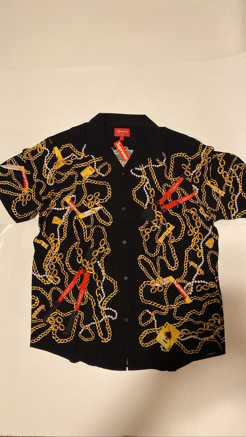 Lights Rayon Shirts Supreme City Lights Shirt Supreme アロハ