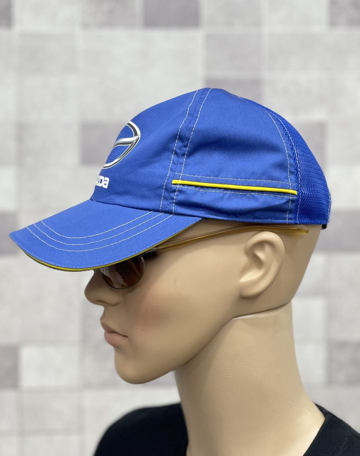 Japanese Brand MAZDASPEED! MAZDA Japan Half Mesh Trucker Hat Size ONE SIZE - 10 Thumbnail