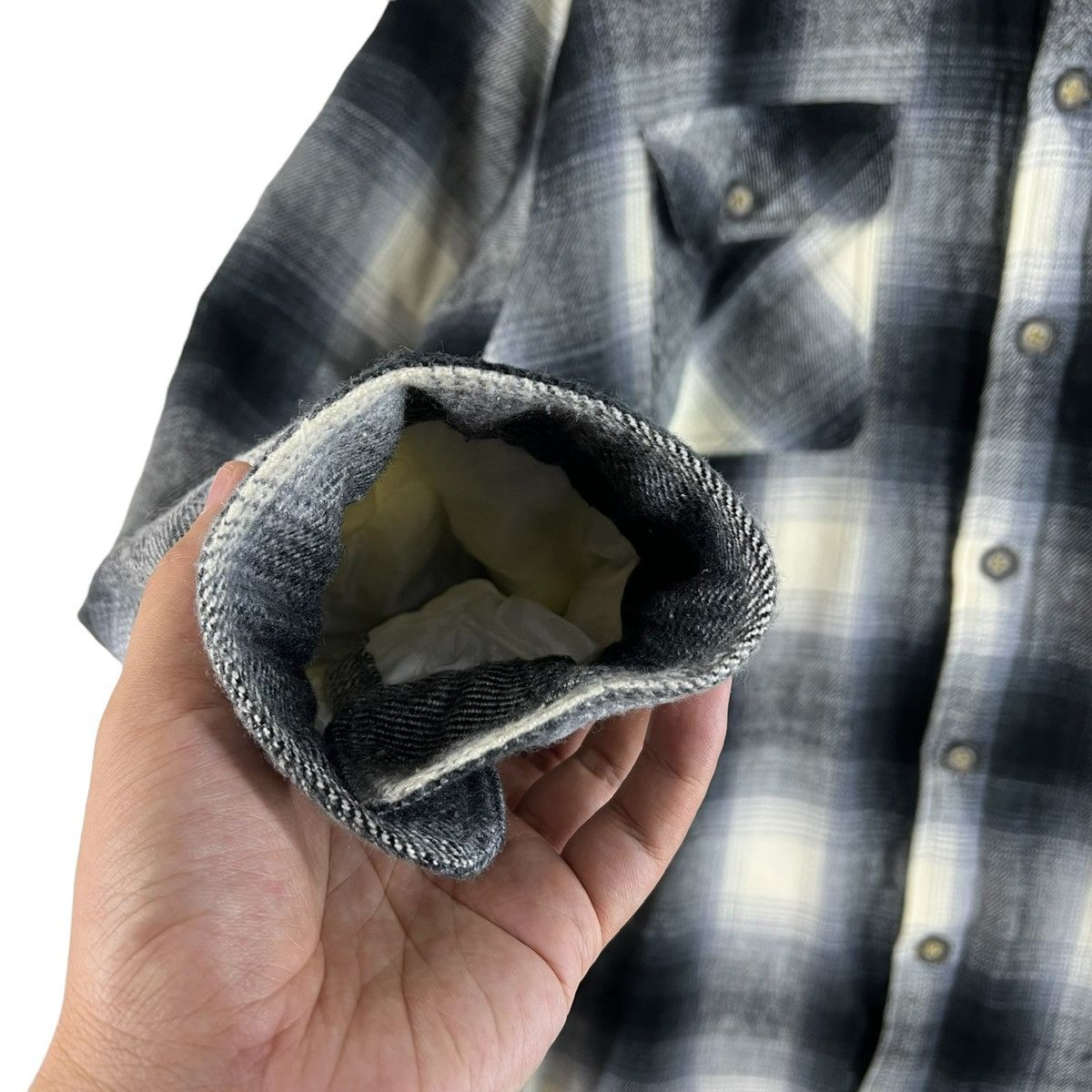 Flannel × Japanese Brand × Vintage Bayleaf Flannel Wool Jacket Vintage Size US XXL / EU 58 / 5 - 4 Thumbnail