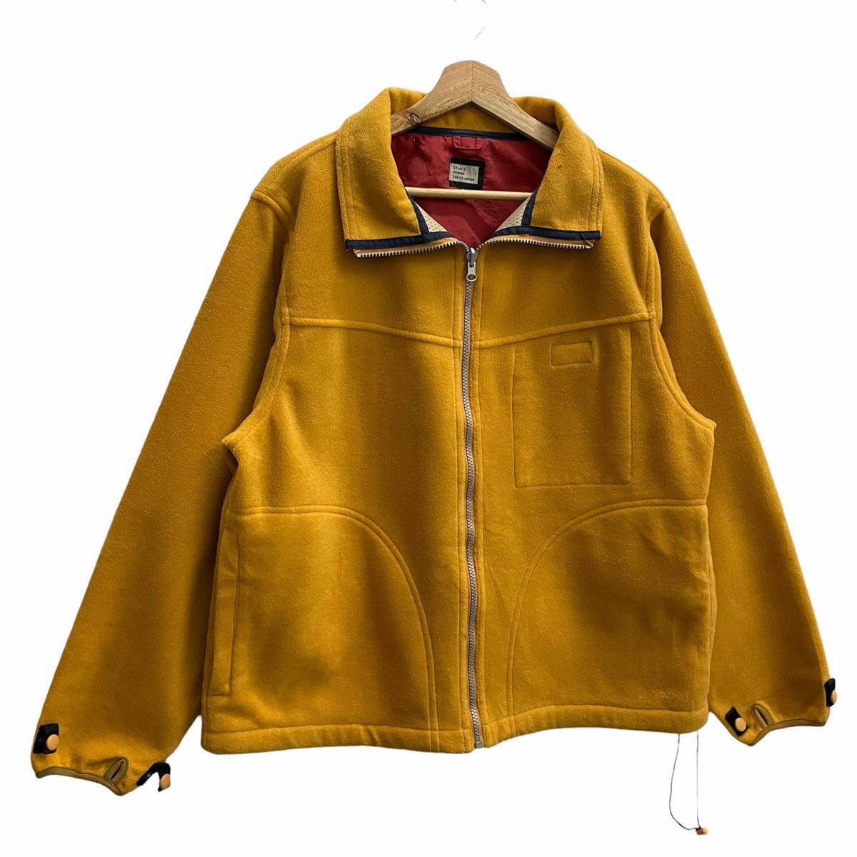 Issey Miyake × Japanese Brand × Selected Homme 💥 OTARIE HOMME JAPAN FLEECE JACKET Size US M / EU 48-50 / 2 - 2 Thumbnail