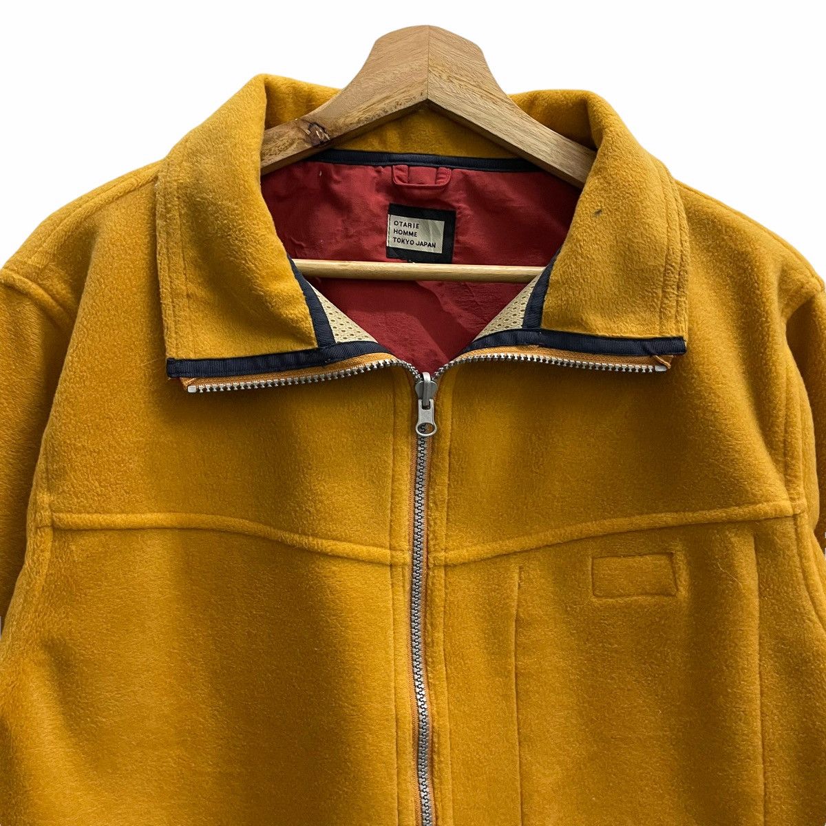 Issey Miyake × Japanese Brand × Selected Homme 💥 OTARIE HOMME JAPAN FLEECE JACKET Size US M / EU 48-50 / 2 - 4 Thumbnail