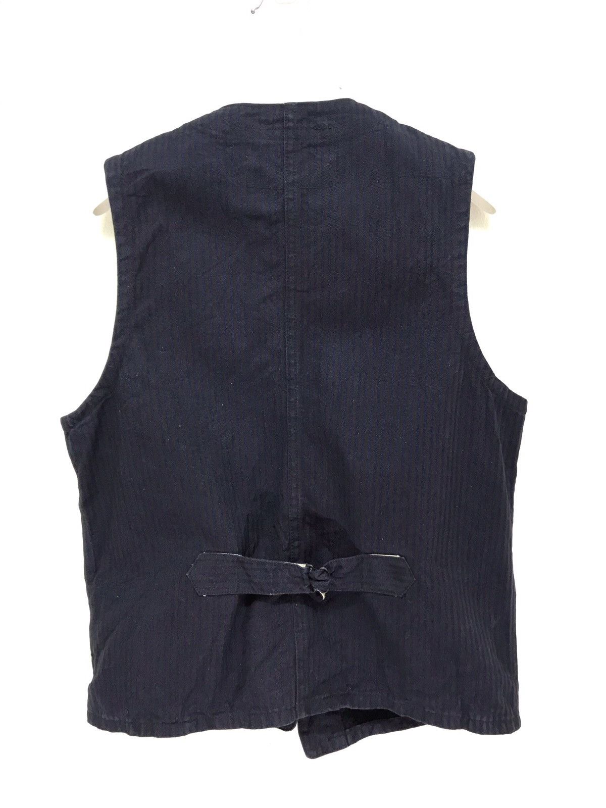 Sugar Cane ⚓Sugar Cane Workwear Striped Vest Americana Size US S / EU 44-46 / 1 - 4 Thumbnail