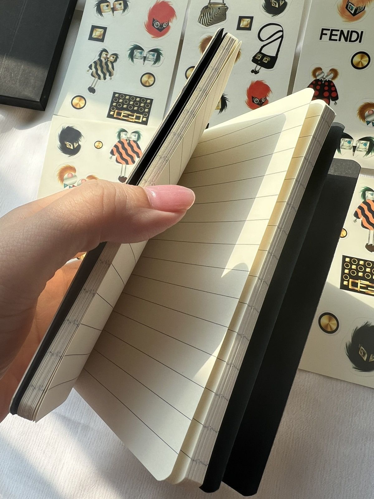 Fendi Fendi Monster Notebook Diary with stickers Size ONE SIZE - 3 Thumbnail