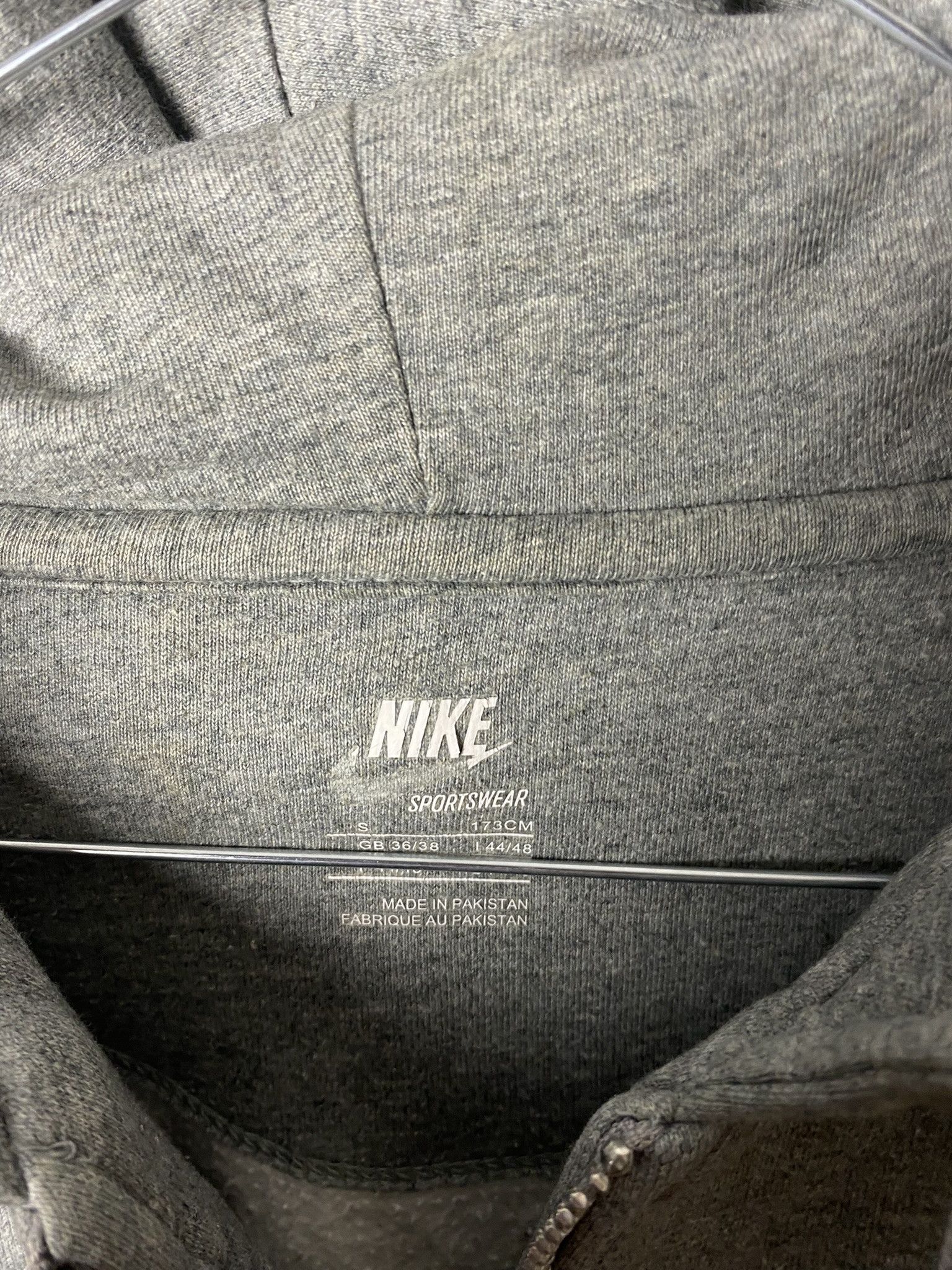 Nike × Vintage Nike vintage zip-up hoodie small logo swoosh Size US S / EU 44-46 / 1 - 3 Thumbnail