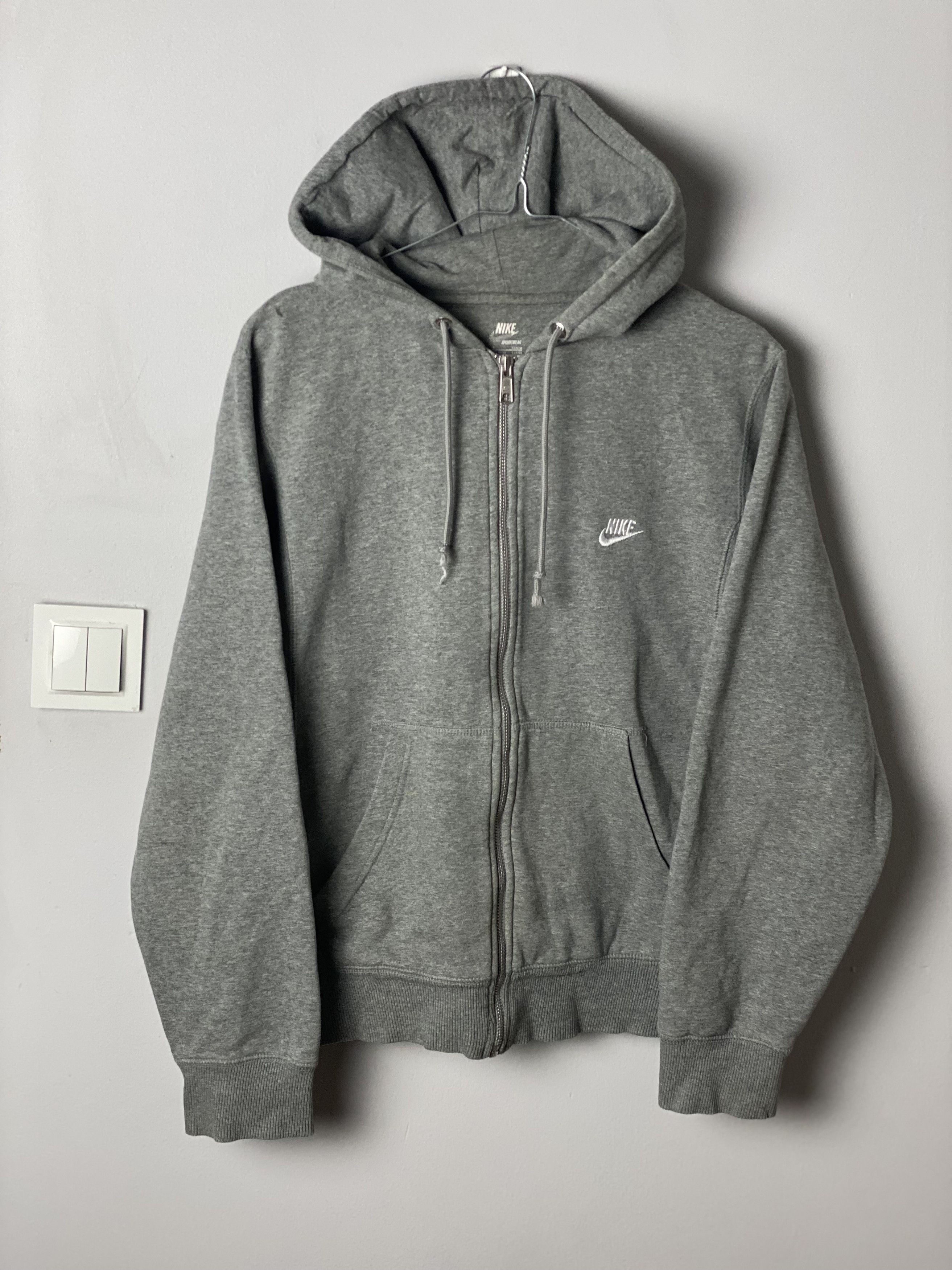 Nike × Vintage Nike vintage zip-up hoodie small logo swoosh Size US S / EU 44-46 / 1 - 1 Thumbnail