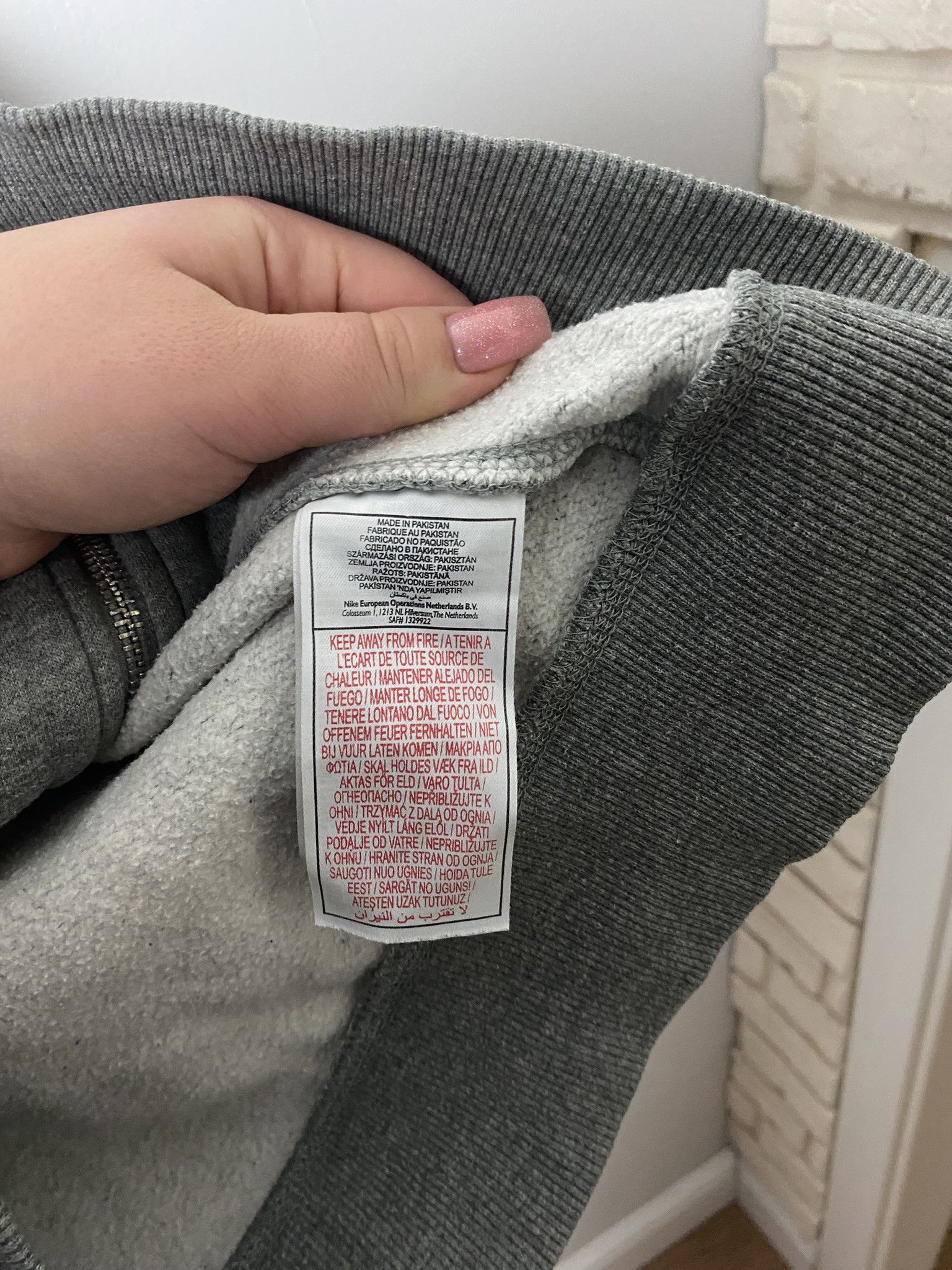 Nike × Vintage Nike vintage zip-up hoodie small logo swoosh Size US S / EU 44-46 / 1 - 4 Thumbnail