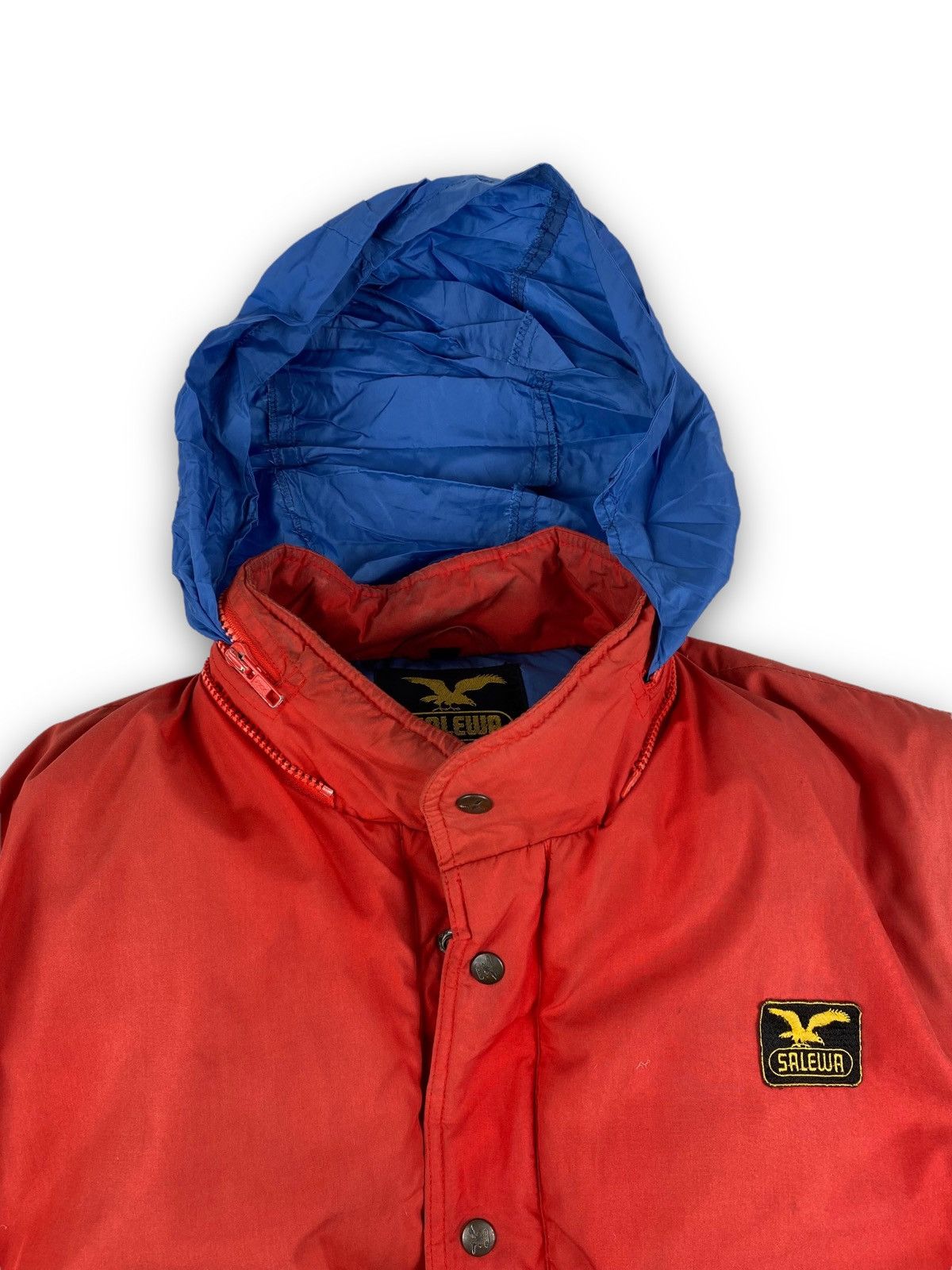 Vintage Vintage 80s Salewa Gorpcore Down Puffer Jacket Size US L / EU 52-54 / 3 - 9 Thumbnail