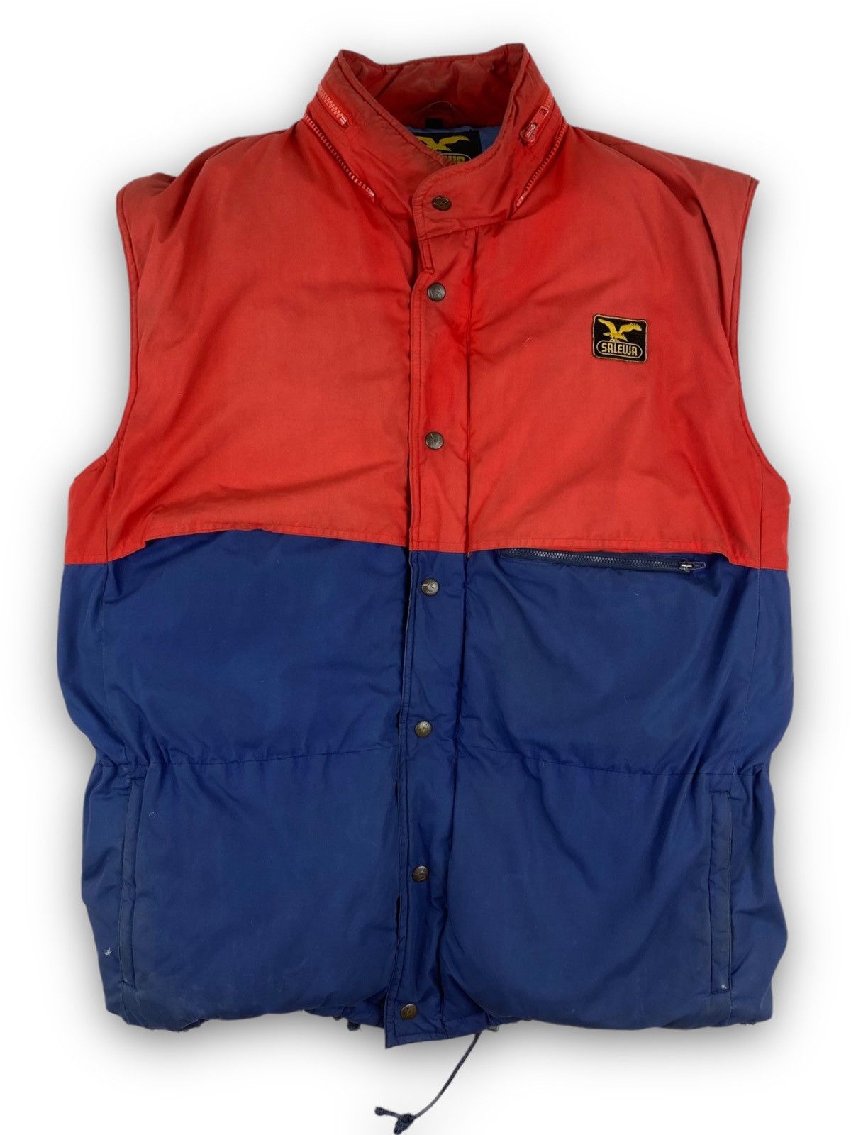 Vintage Vintage 80s Salewa Gorpcore Down Puffer Jacket Size US L / EU 52-54 / 3 - 7 Thumbnail
