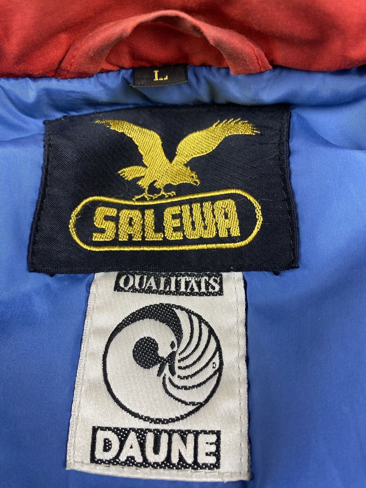 Vintage Vintage 80s Salewa Gorpcore Down Puffer Jacket Size US L / EU 52-54 / 3 - 20 Thumbnail