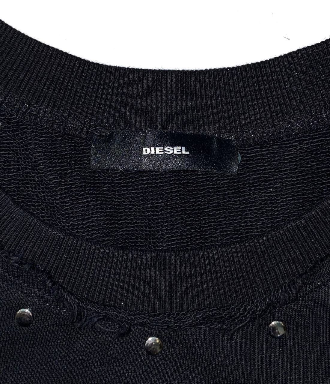 Diesel Diesel t-shirt with leather sleeves Size M / US 6-8 / IT 42-44 - 6 Thumbnail