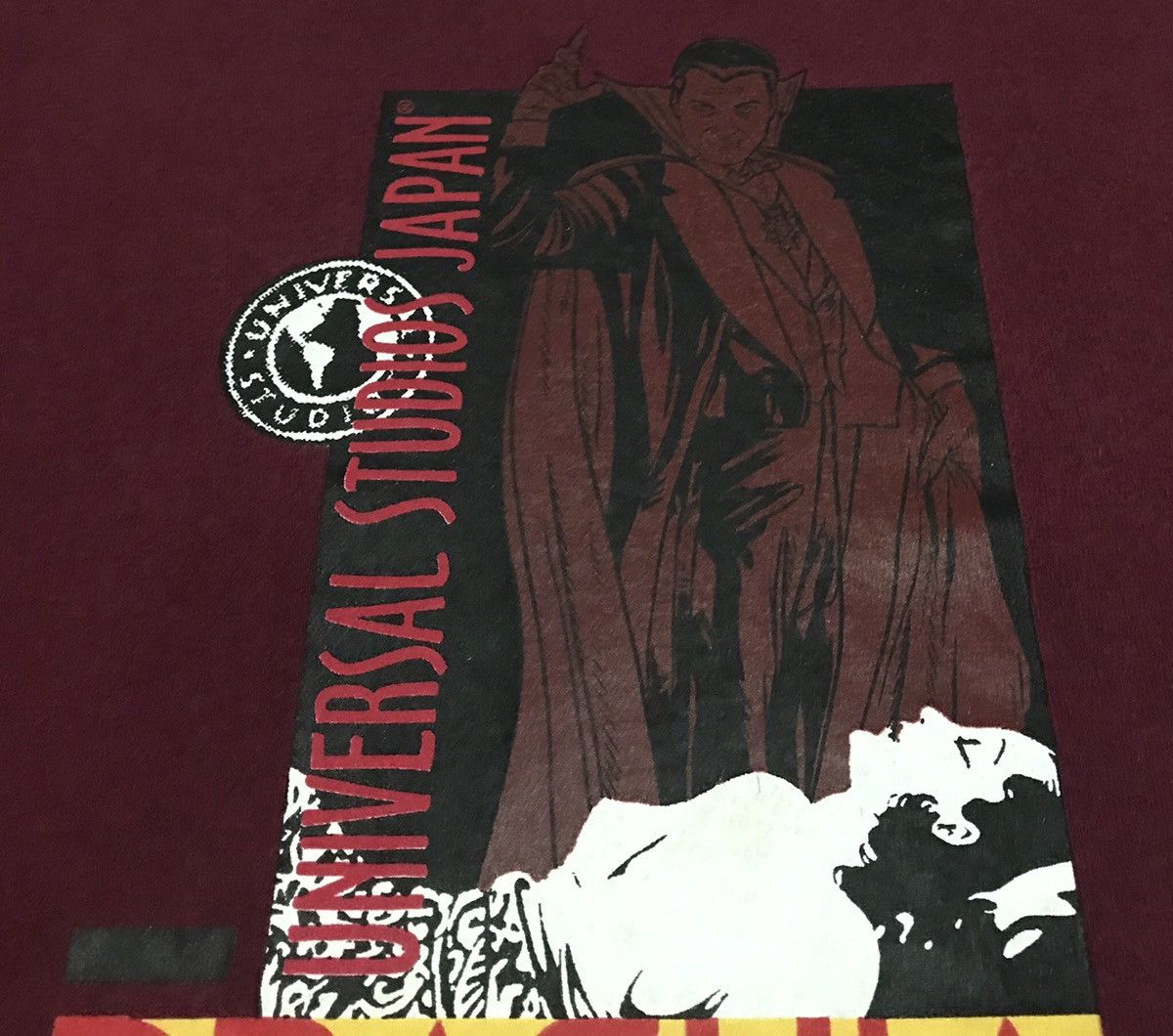 Universal Studios × Vintage Vintage Dracula The Vampyre Universal Studios Japan Tshirt Size US XL / EU 56 / 4 - 3 Thumbnail