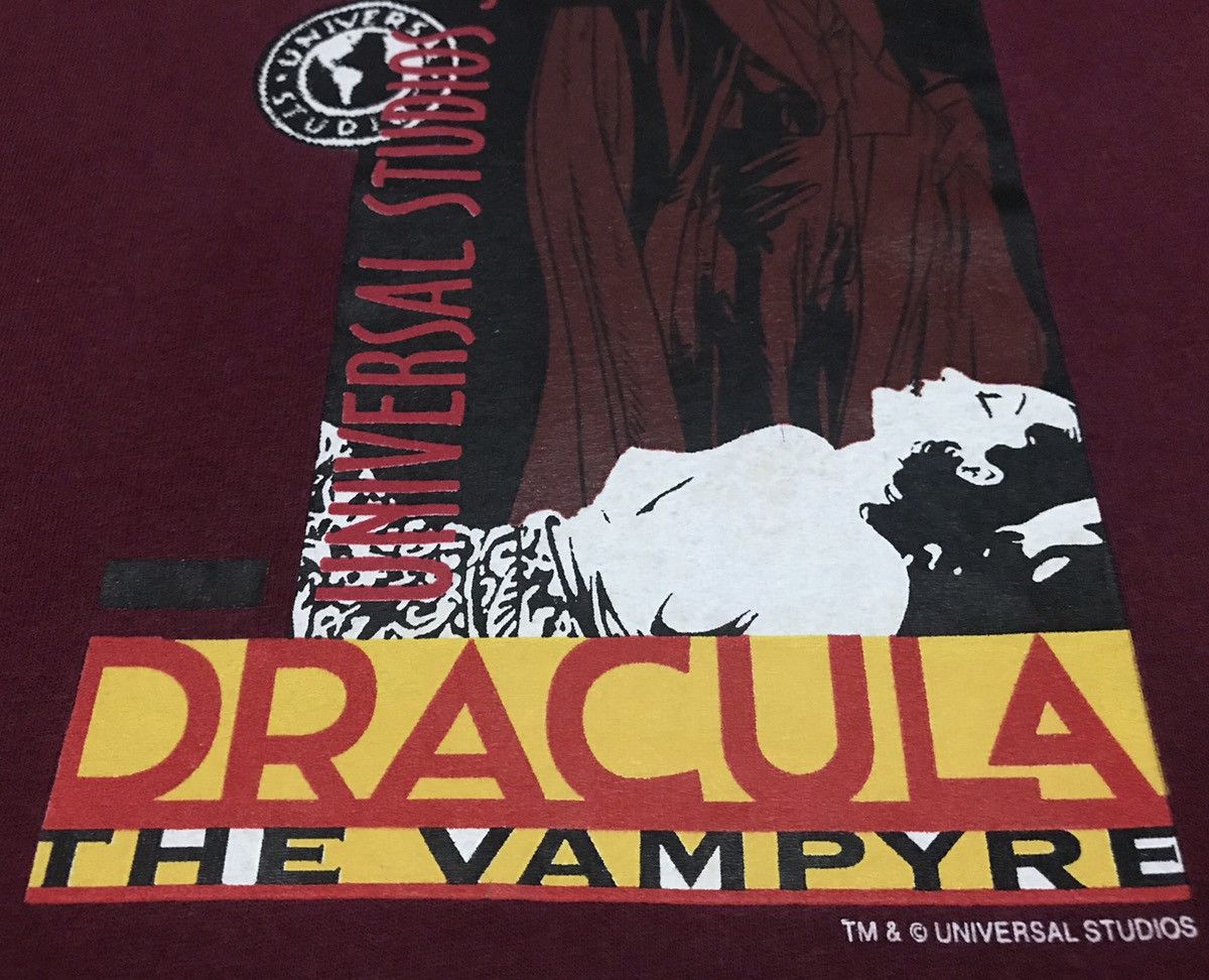 Universal Studios × Vintage Vintage Dracula The Vampyre Universal Studios Japan Tshirt Size US XL / EU 56 / 4 - 4 Thumbnail
