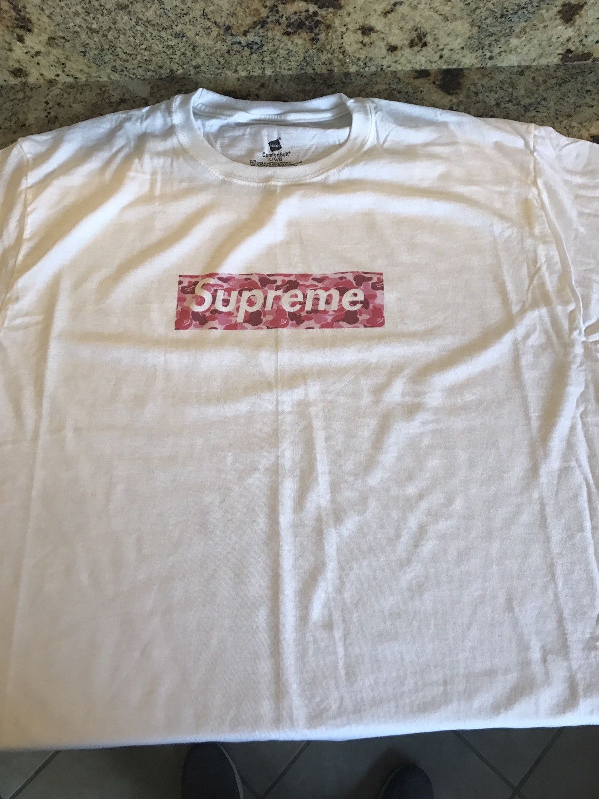 Bape x Supreme Box Logo Custom