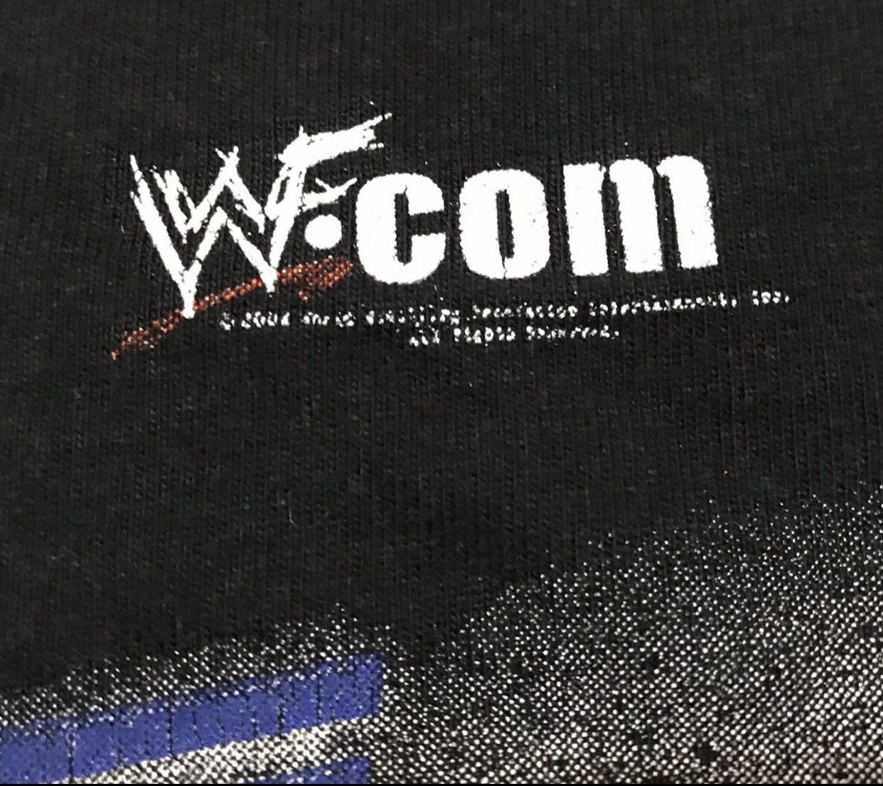 Band Tees × Vintage × WWF Vintage The Rock Wrestler Wwf Smack Down Tour Tshirt Size US L / EU 52-54 / 3 - 8 Thumbnail