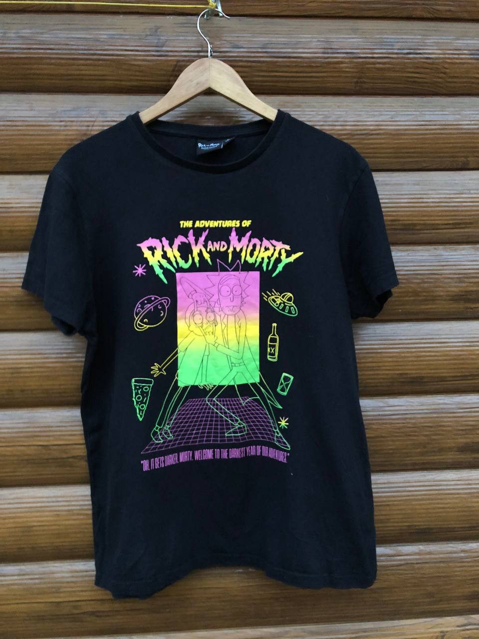 Cartoon Network Rick and Morty big logo T-shirts movie Size US L / EU 52-54 / 3 - 1 Thumbnail