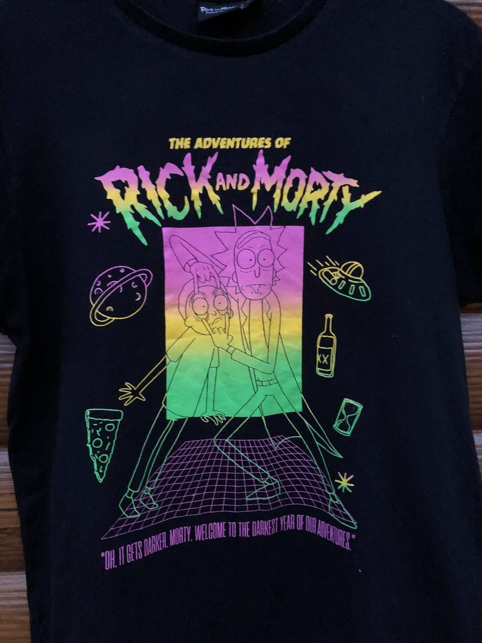 Cartoon Network Rick and Morty big logo T-shirts movie Size US L / EU 52-54 / 3 - 2 Thumbnail