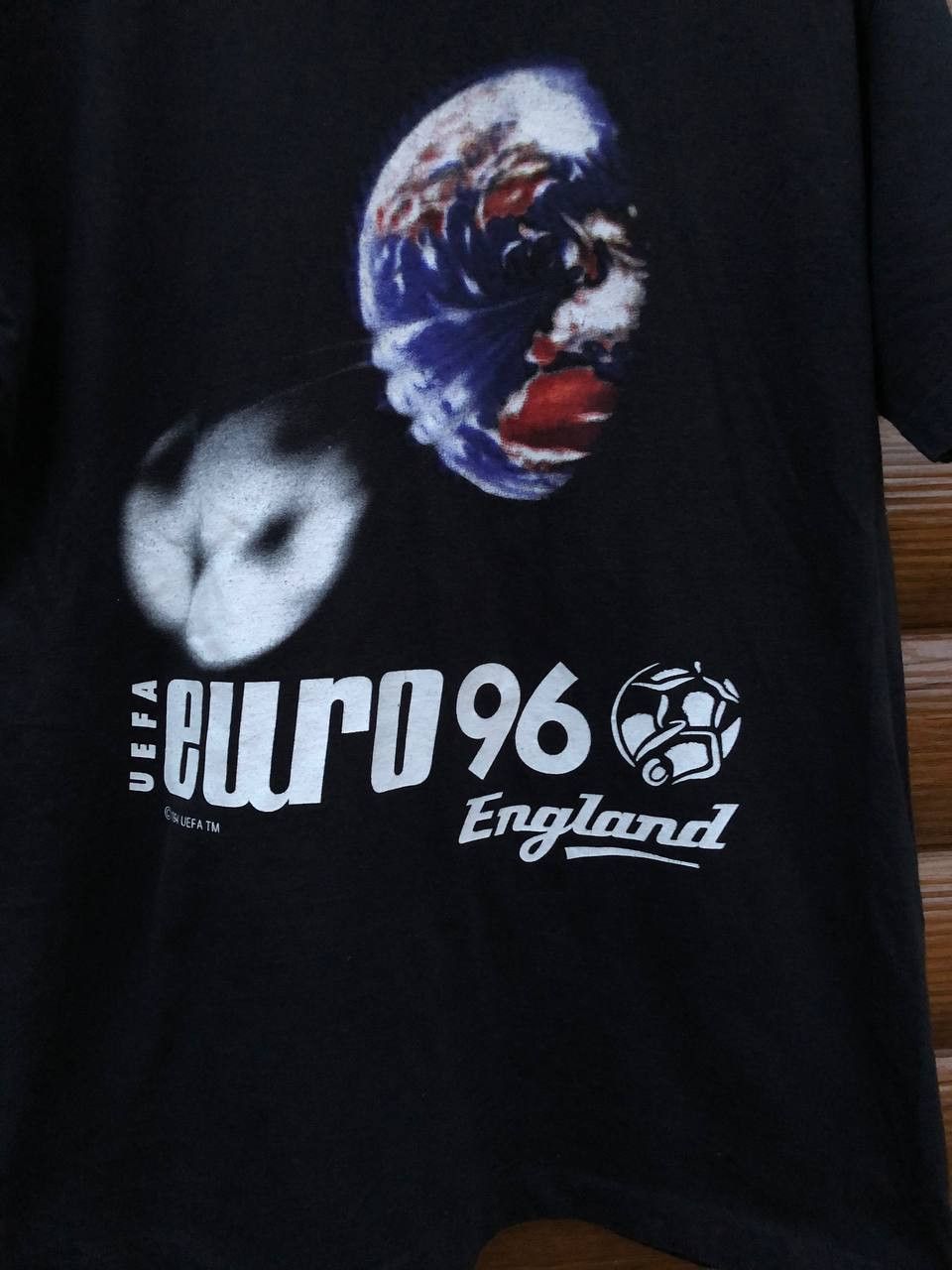 UEFA Authentic Vintage 1994 Euro ‘96 England Bootleg Size US L / EU 52-54 / 3 - 2 Thumbnail